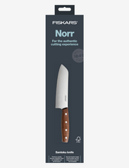Fiskars - North Santokukniv 16 cm - santoku knives - brown - 2