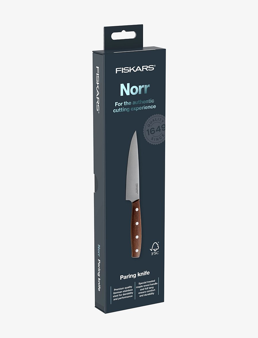 Fiskars - North vegetable knife 12 cm - brown - 1