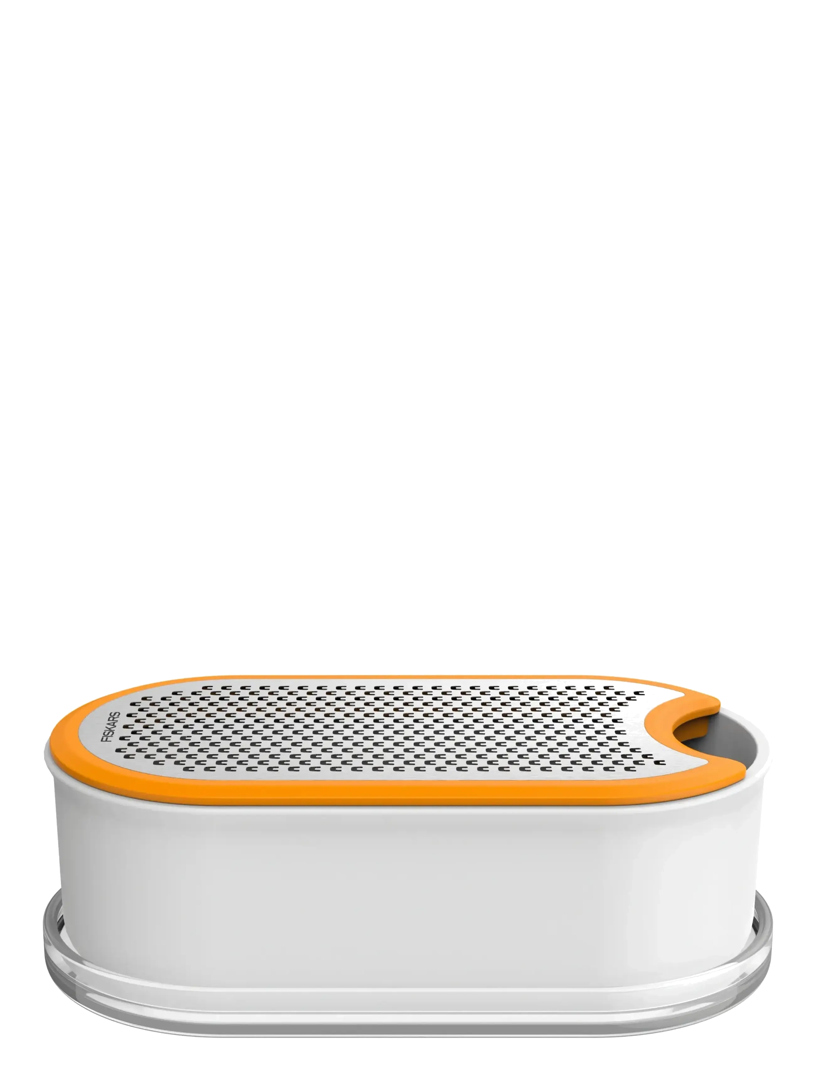 Fiskars Ff-Rivejern Med Opsamlingsbeholder, Rivejern, Hvid, Str: ONE SIZE