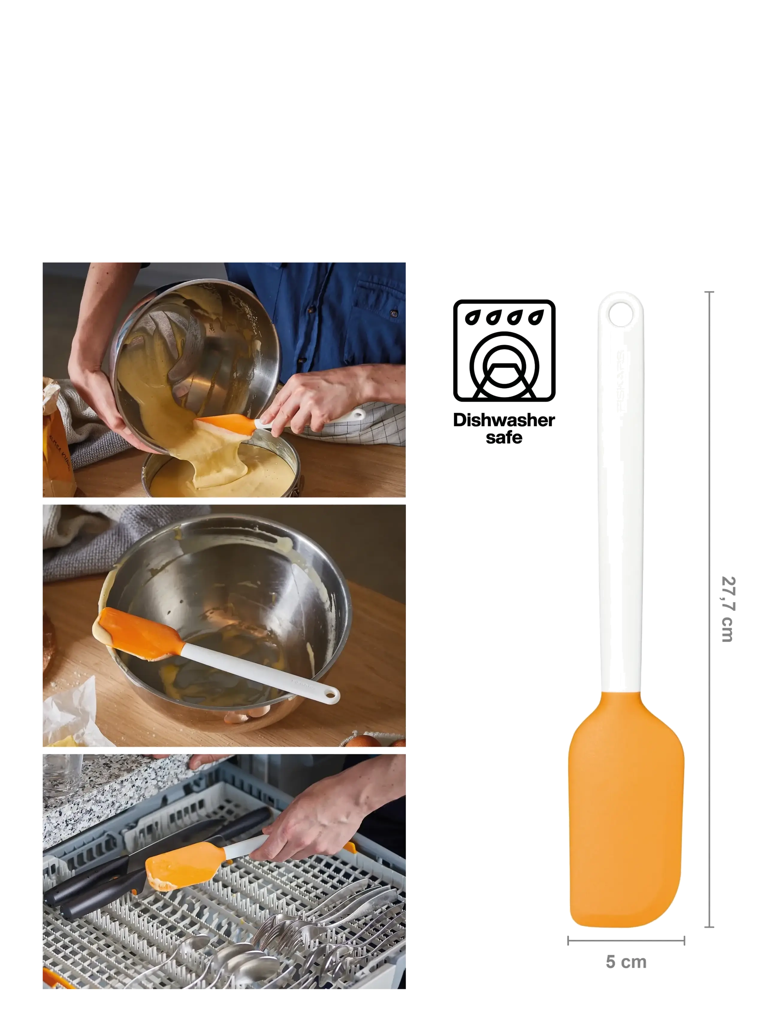 Fiskars - FF Slickepott 26,5 cm - black - 1