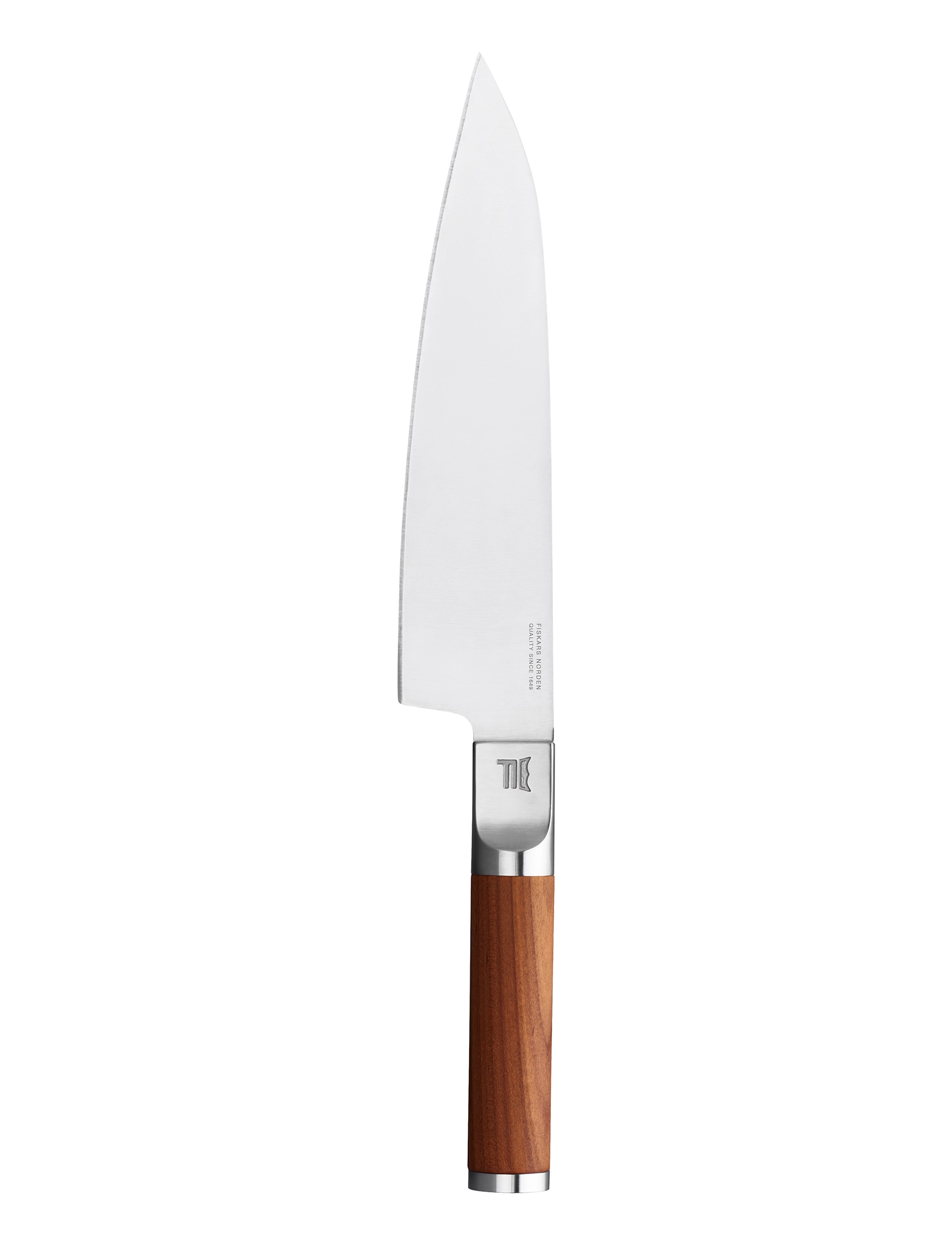 Fiskars Norden Kokkekniv 20 cm, L20 cm, Brown, Knive Og Tilbehør > Kokkeknive, Unisex