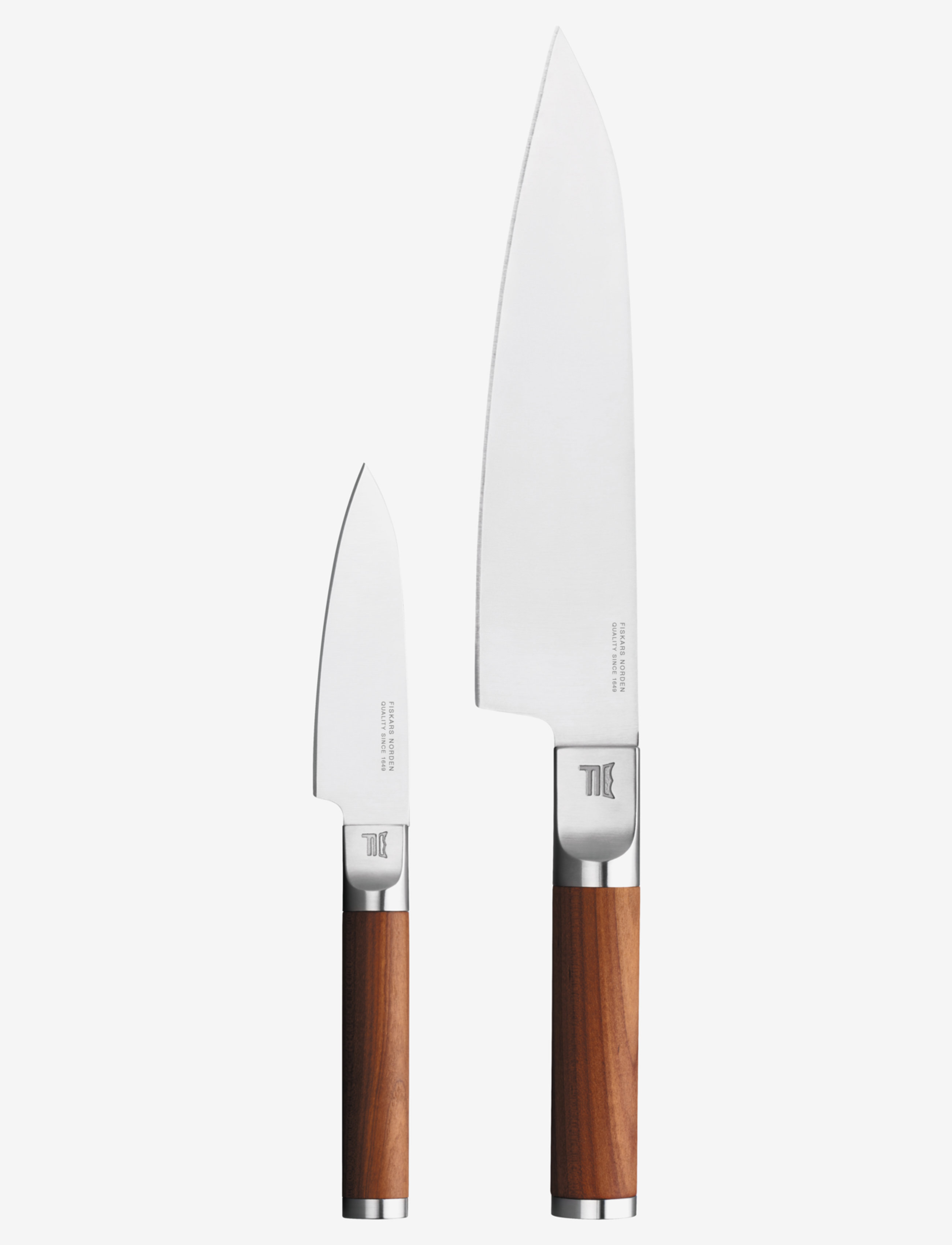Fiskars Norden 2, 2-Delt Knivsæt, One Size, Brown, Knive Og Tilbehør > Knivsæt, Unisex