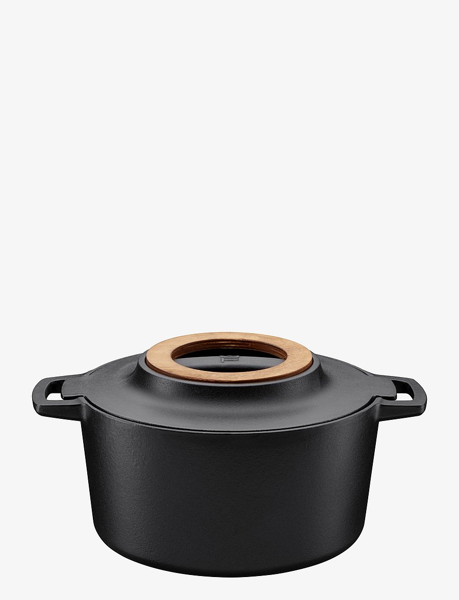 Fiskars - Fiskars Norden cast iron pot 4L - malmist potid - black - 1
