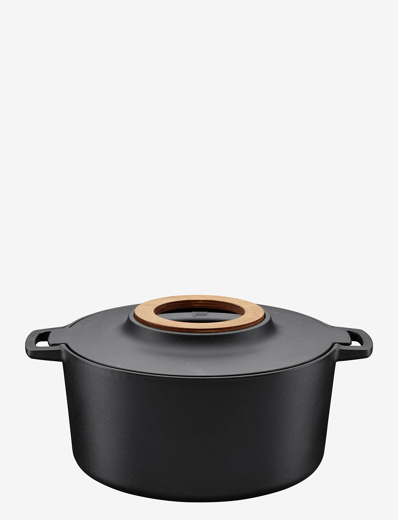 Fiskars - Fiskars Norden cast iron pot 6L - støbejernsgryde - black - 0