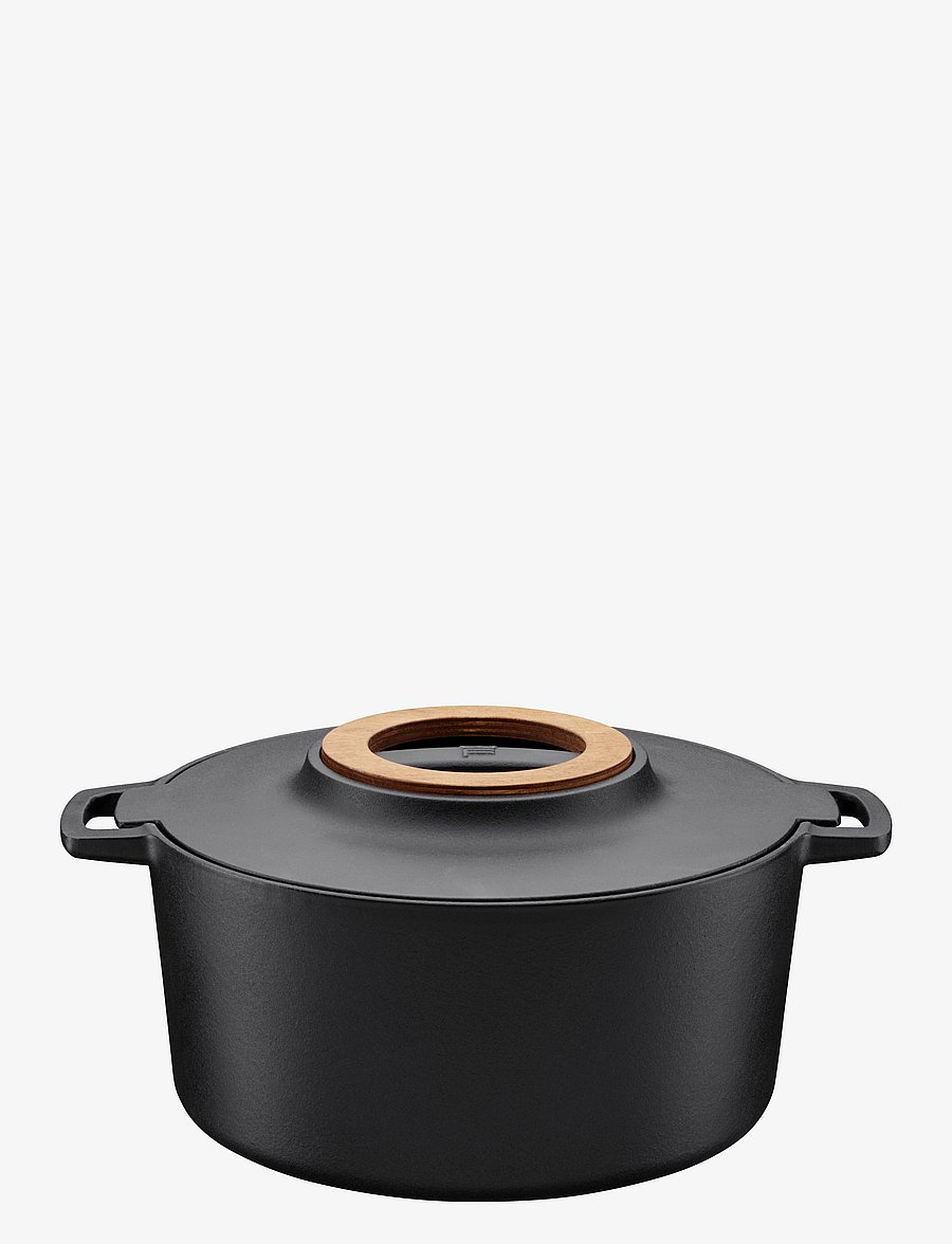 Fiskars - Fiskars Norden cast iron pot 6L - malmist potid - black - 1