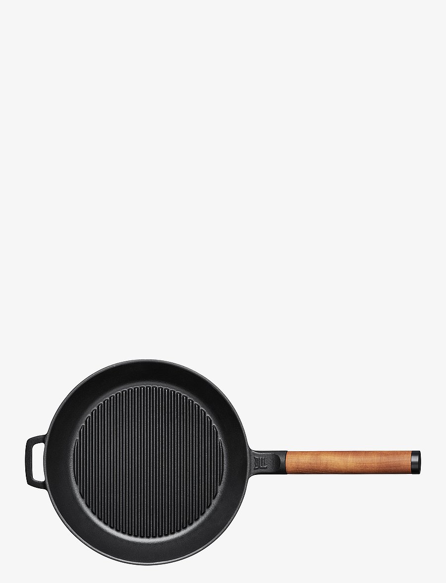 Fiskars - Fiskars Norden cast iron grill pan 26cm - praepannid ja pannid - black - 1