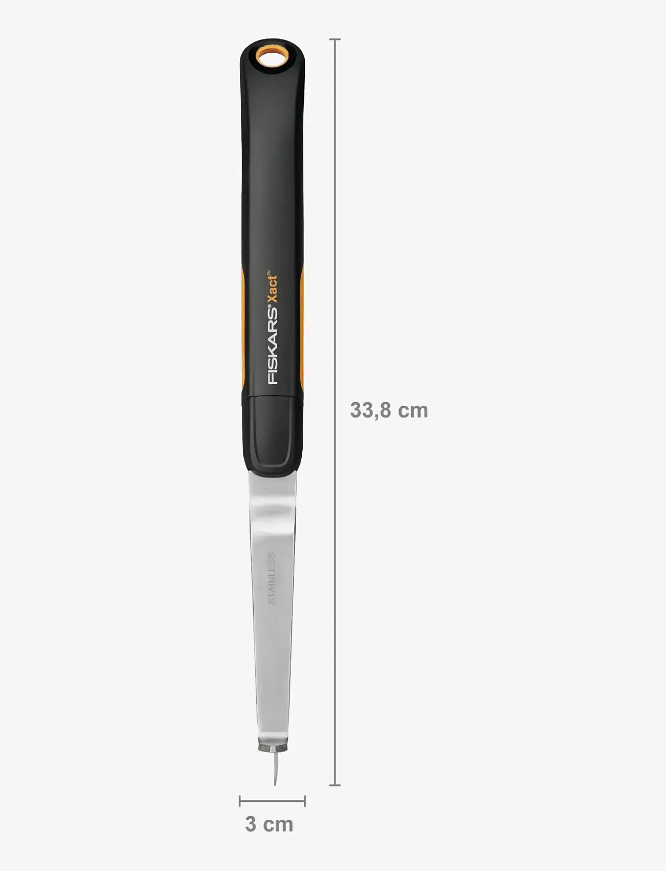 Fiskars - Xact small weeding knife - black - 1