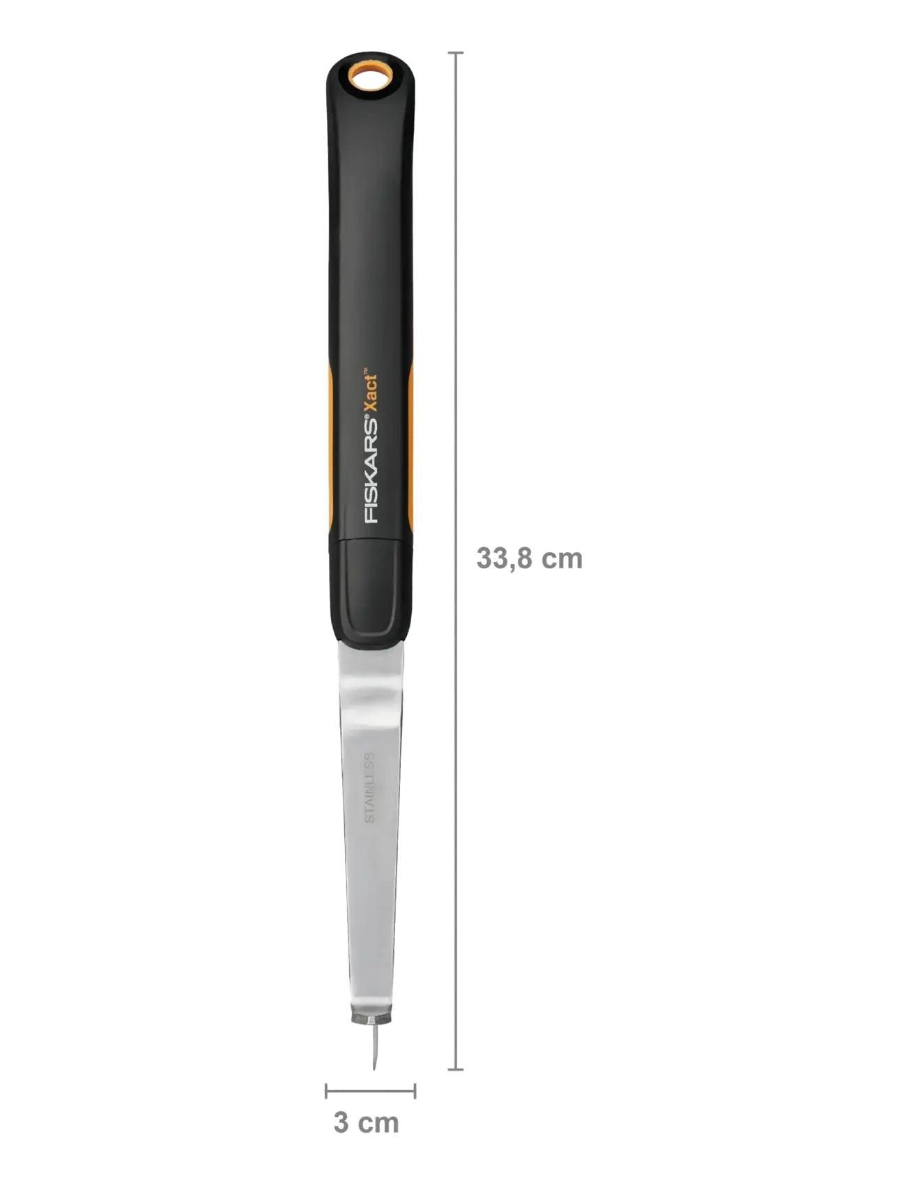 Fiskars - Xact small weeding knife - black - 1