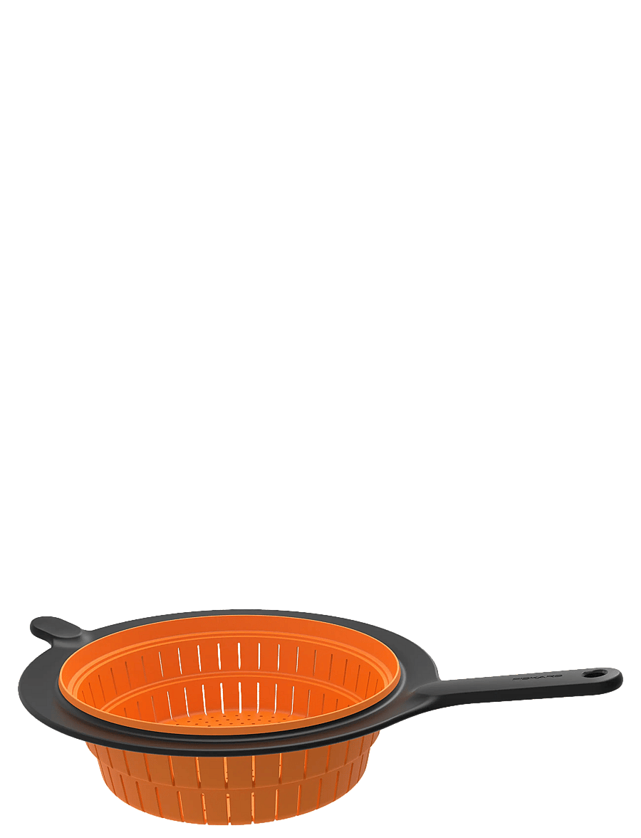 Fiskars - FF colander/steamer - kurnad, sõelad ja lehtrid - black - 1