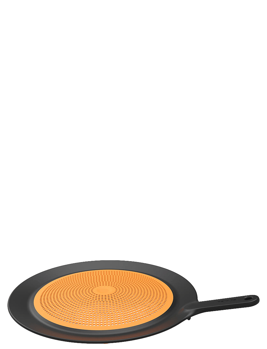 Fiskars - FF silicone frying guard - kaaned ja tarvikud - black - 2