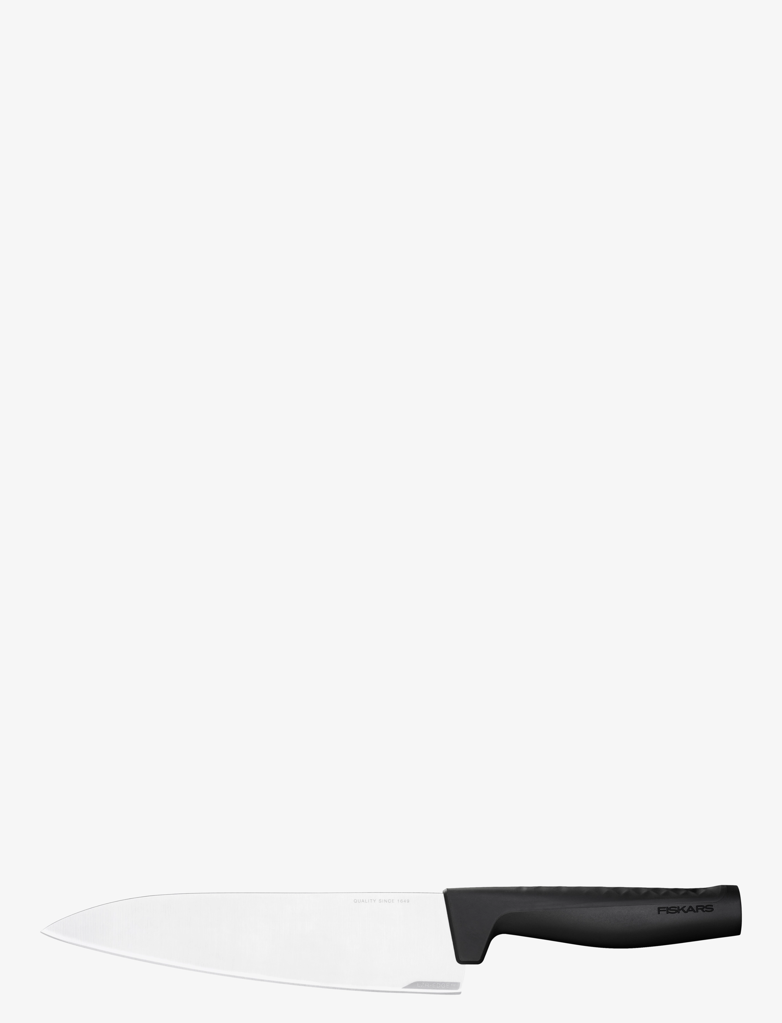 FISKARS Hard Edge Kokkekniv 20 Cm Schwarz - L20CM - Unisex