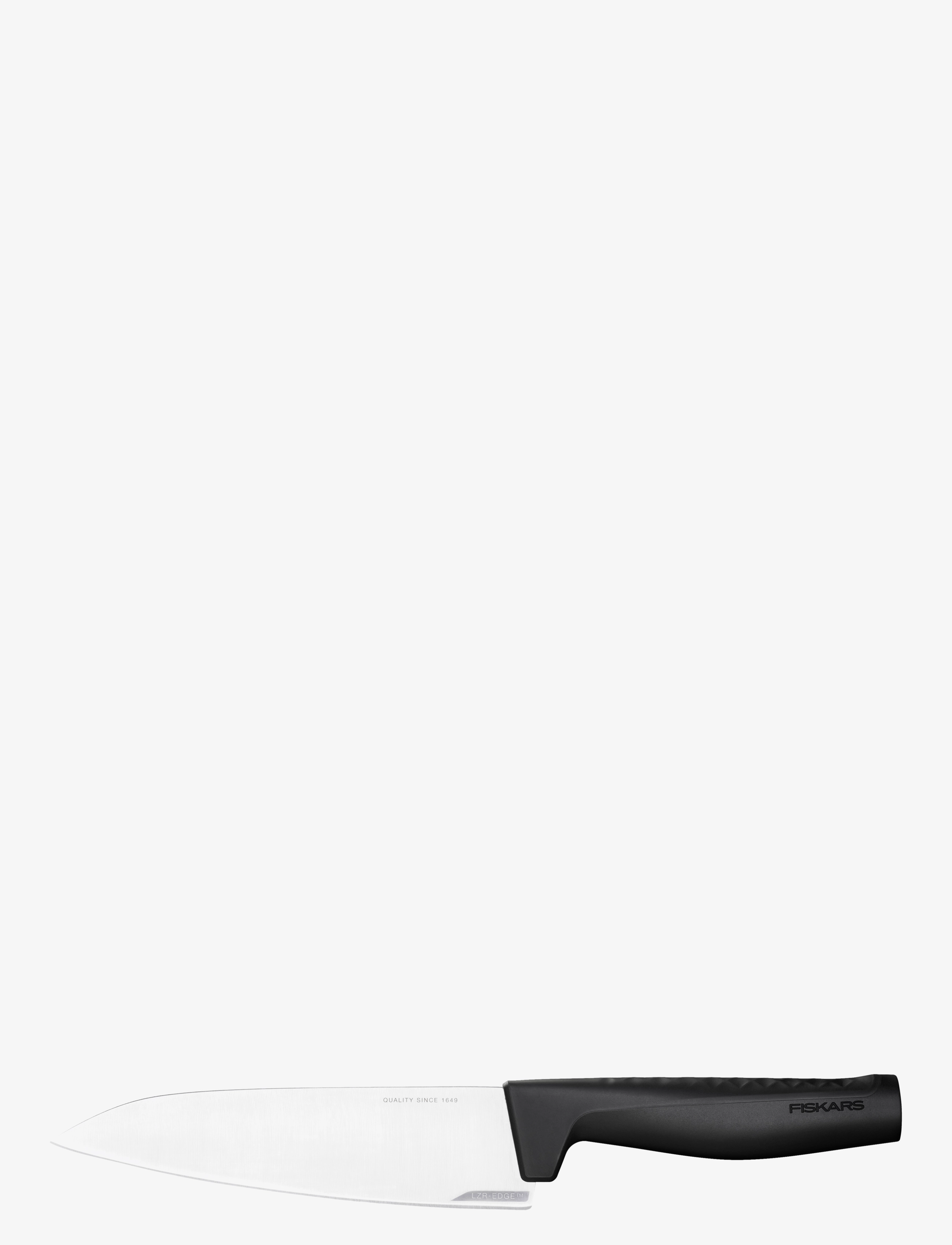 FISKARS Hard Edge Kokkekniv 17 Cm Schwarz - L17CM - Unisex