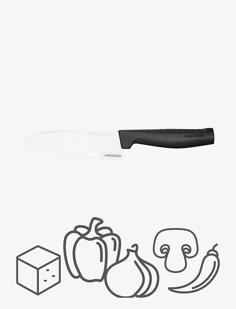 Fiskars - Hard Edge Kockkniv 13.5 cm - nach preis einkaufen - black - 2