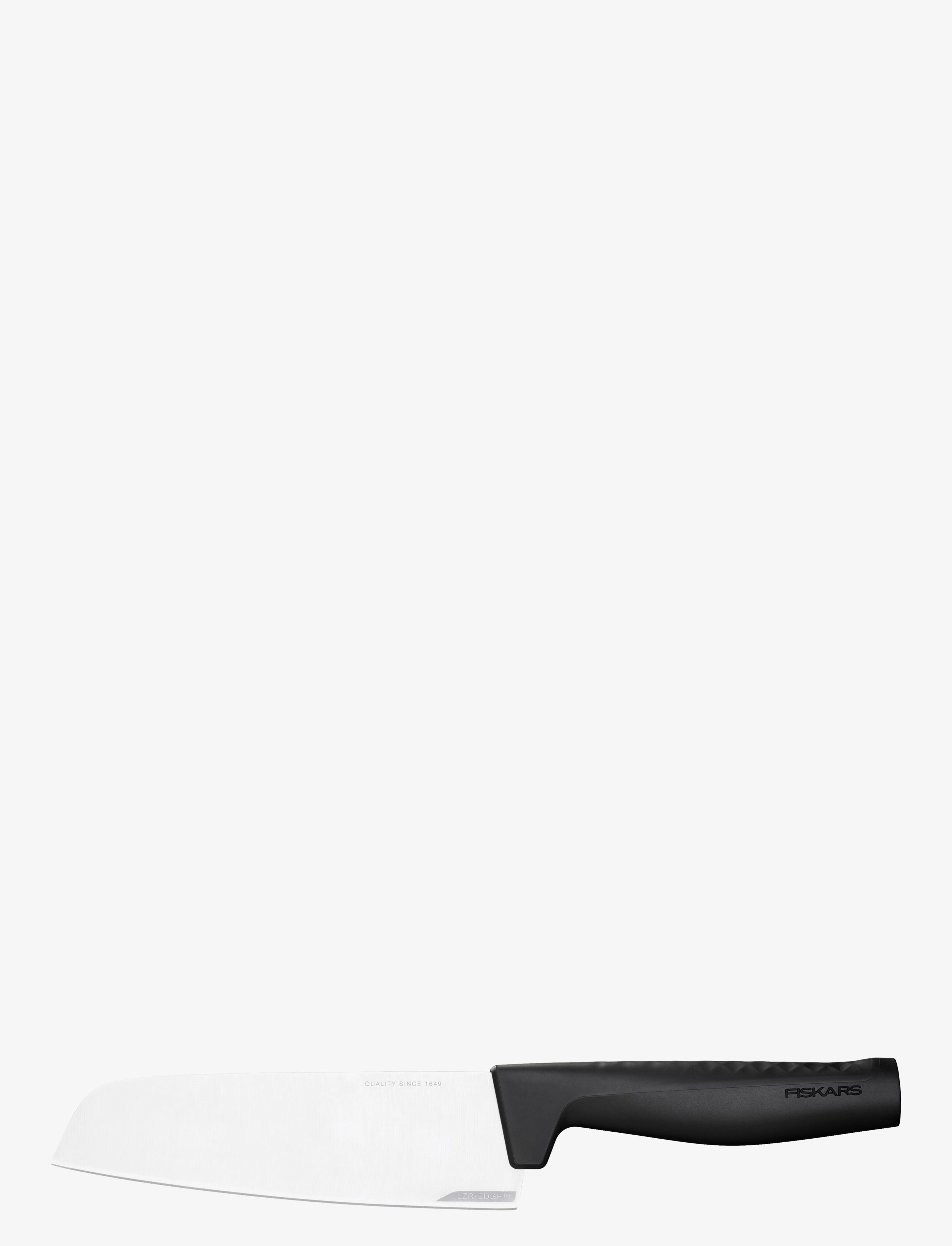 FISKARS Hard Edge Santoku-Kniv, 16 Cm Schwarz - L:16CM - Unisex