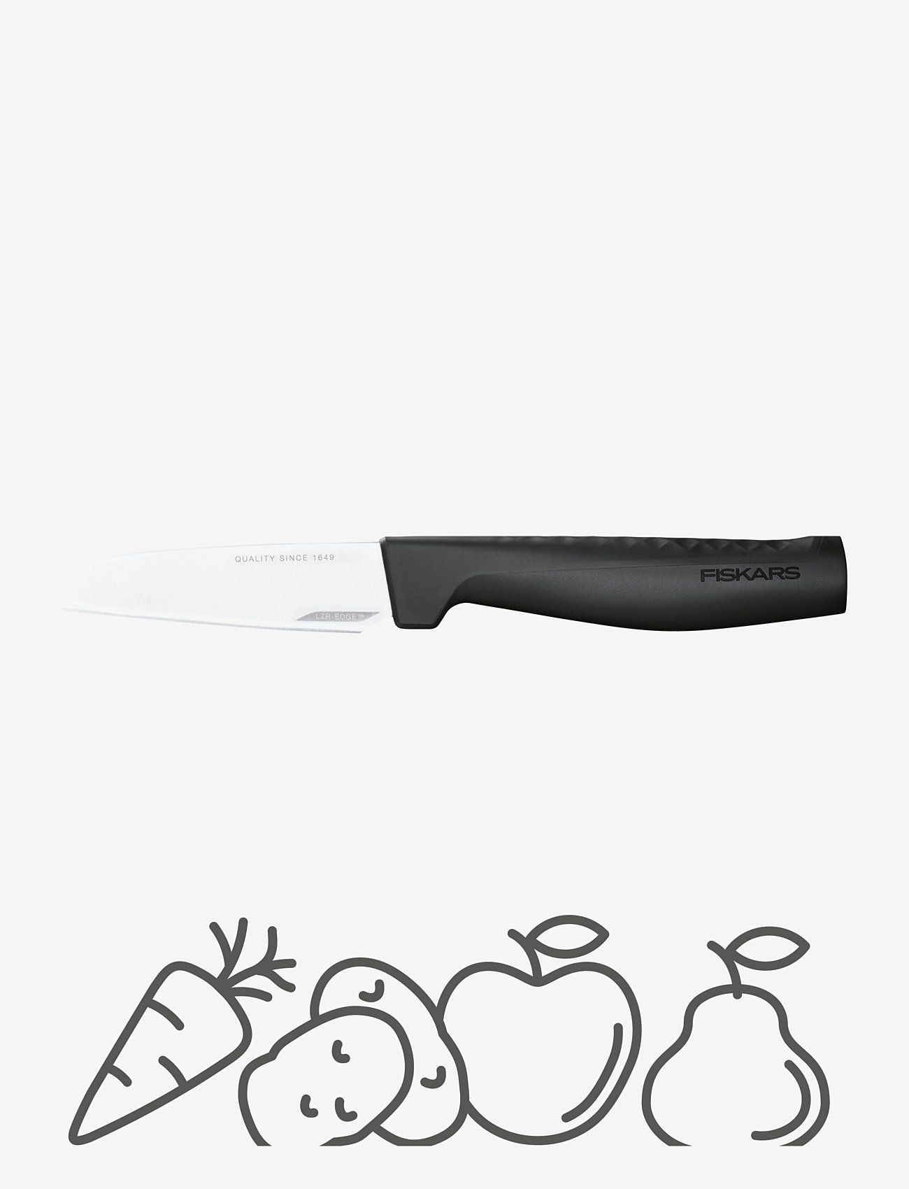 Fiskars - Hard Edge Skalkniv 9 cm - laveste priser - black - 1