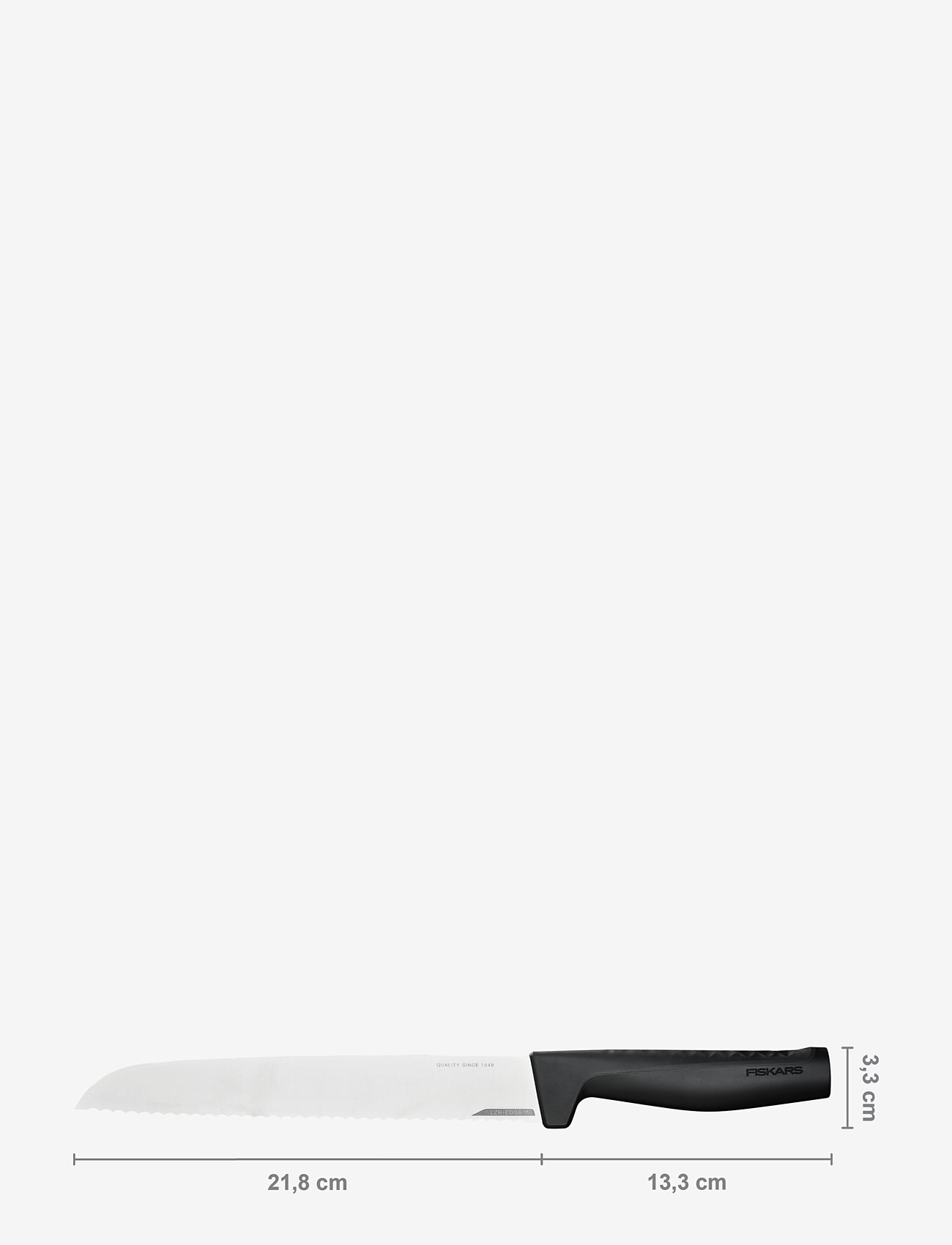 Fiskars - Hard Edge Bread Knife 22 cm - osta hinna alusel - black - 1