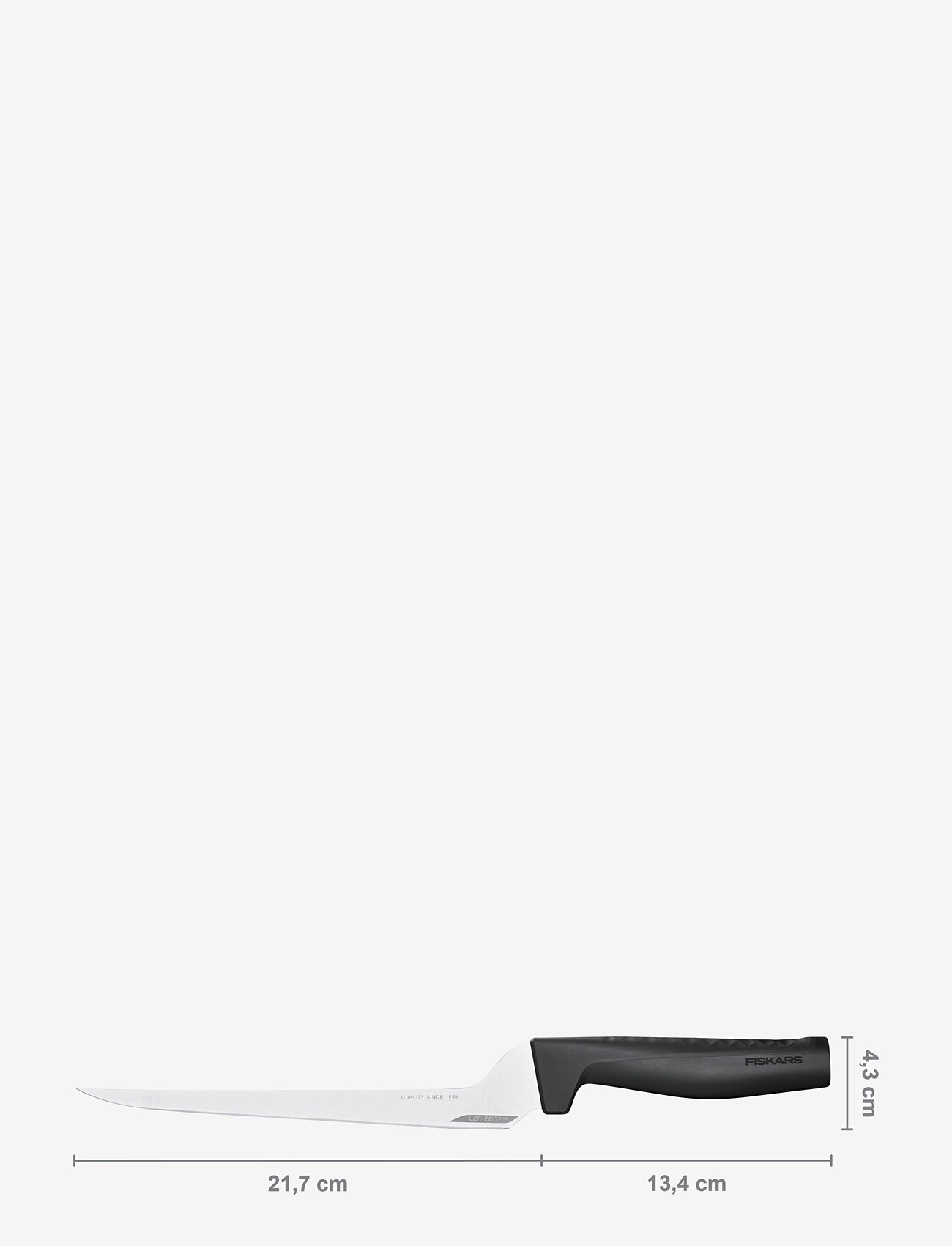 Fiskars - Hard Edge Filé Knife 22 cm - gifts below 15000kr - black - 1