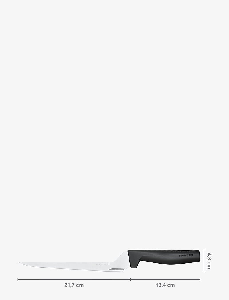 Fiskars - Hard Edge Filé Knife 22 cm - gifts below 15000kr - black - 1