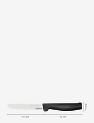 Fiskars - Hard Edge Tomato Knife 11 cm - zemākās cenas - black - 2