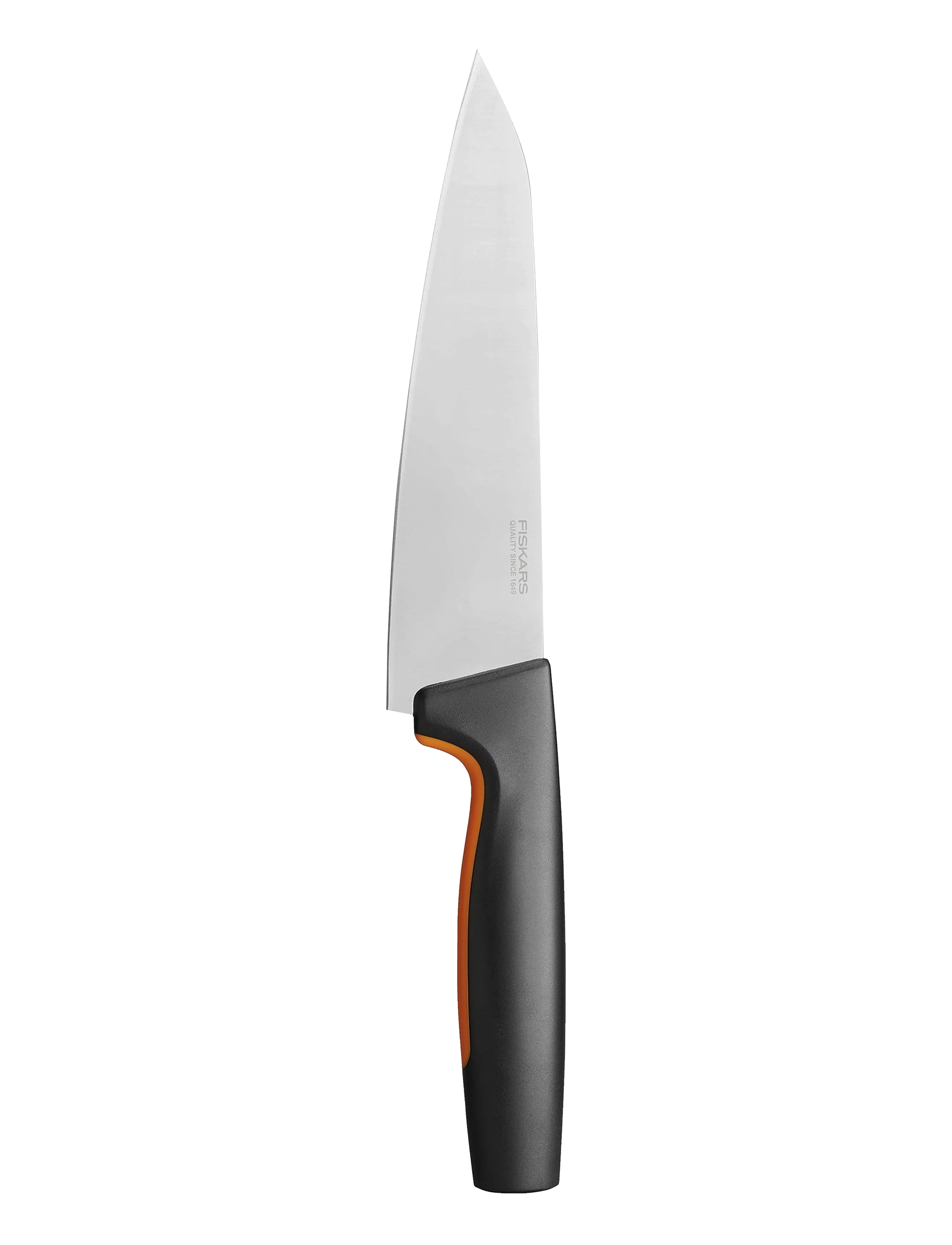 Fiskars Fiskars Ff Kokkekniv, Medium, L16 cm, Black, Knive Og Tilbehør > Kokkeknive, Unisex