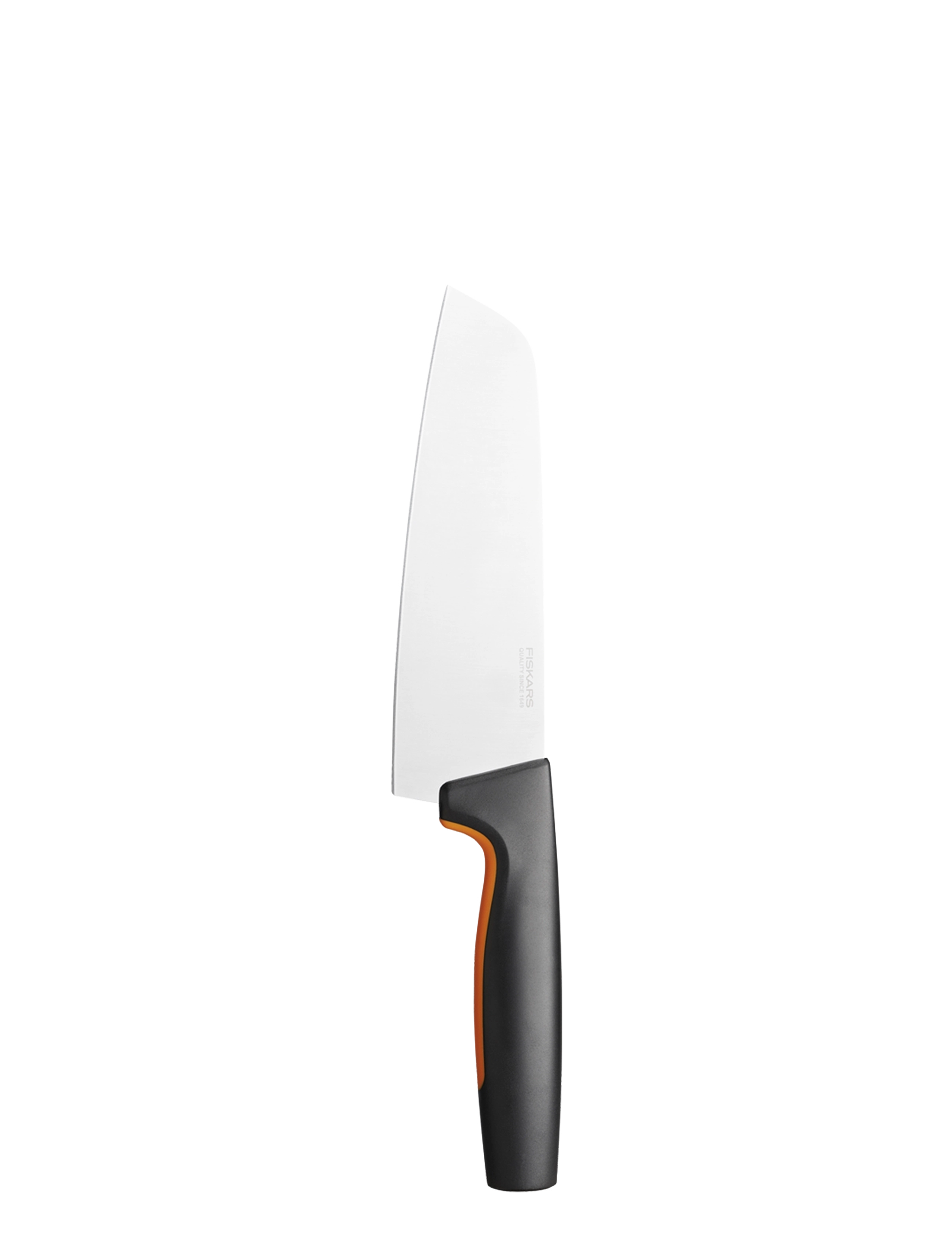 Fiskars Ff Asiatisk Kokkekniv, L:16 cm, Knives & Accessories, Schwarz - Santoku Knives, Homeware