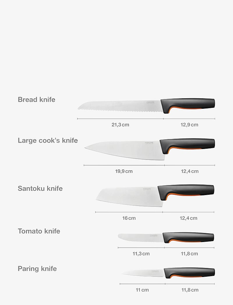 Fiskars - Ff large knife set, 5 parts - geschenke unter chf 100 - no colour - 1