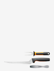 FF fiskknivset, 3 delar - BLACK