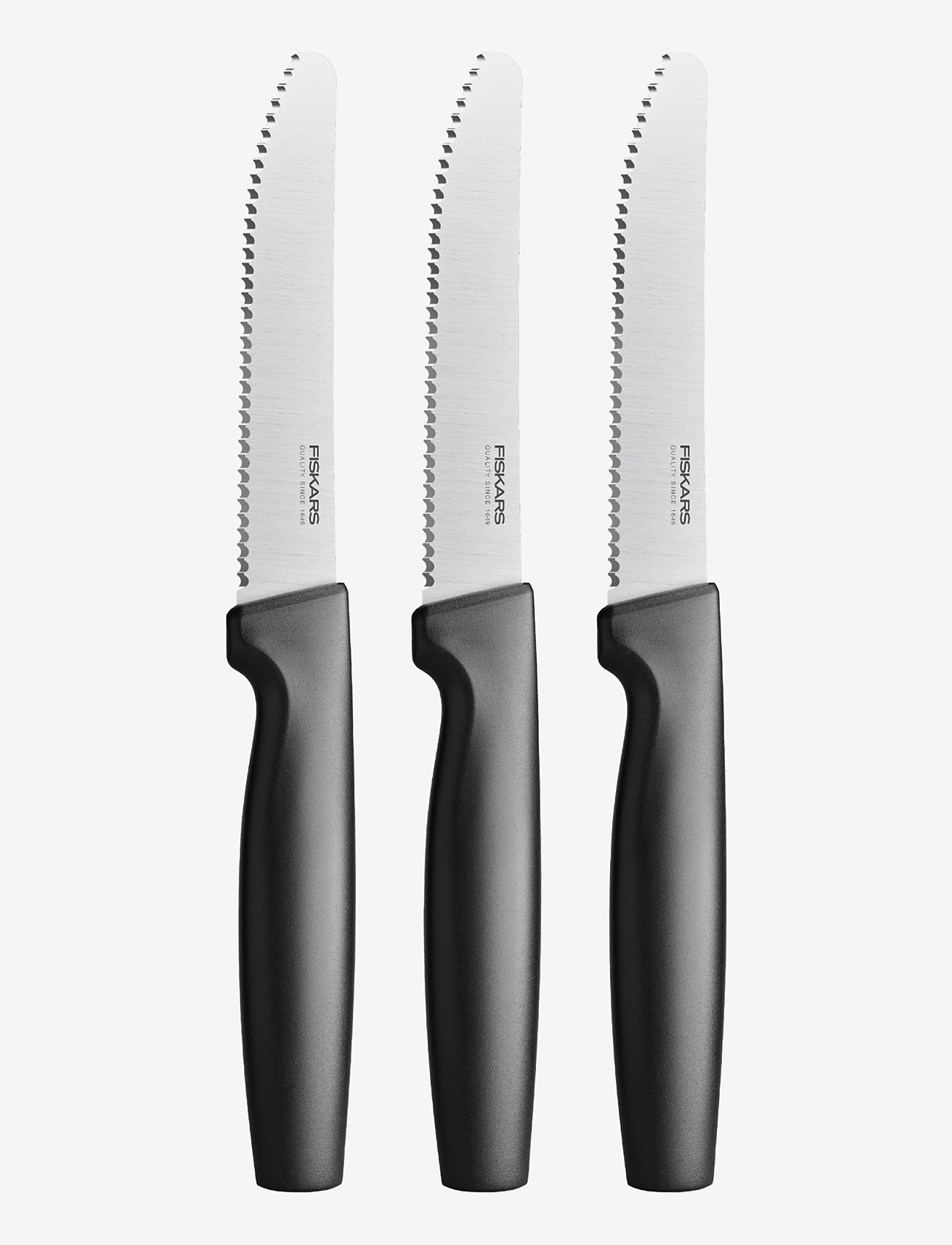 Fiskars - Ff table knife set, 3 pieces - black - 2