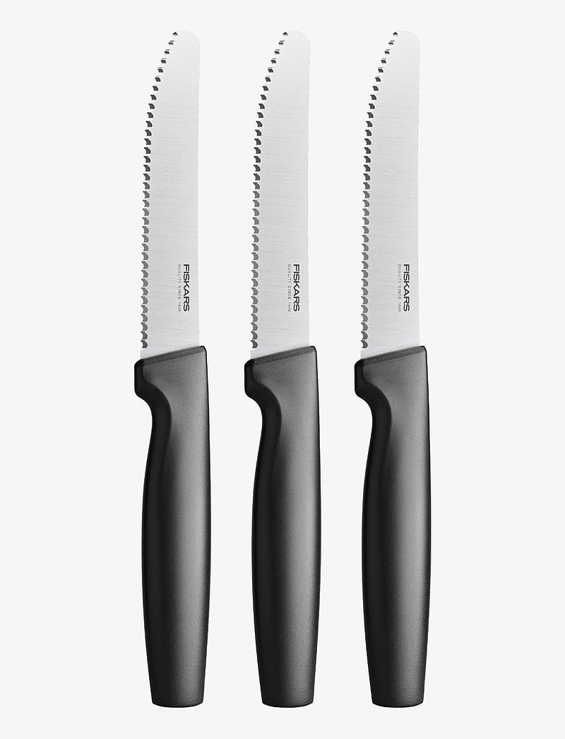Fiskars - Ff table knife set, 3 pieces - black - 2