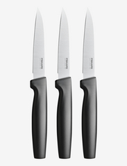 Fiskars - FF Universal Knife Set, 3 pieces - laveste priser - black - 2