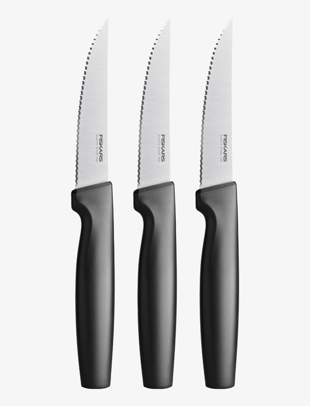 Fiskars - FF köttknivar, 3 stycken - grillbestick - black - 2