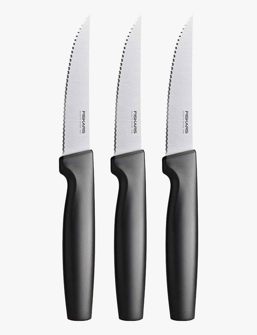 Fiskars - Ff meat knives, 3 pieces - die niedrigsten preise - black - 2