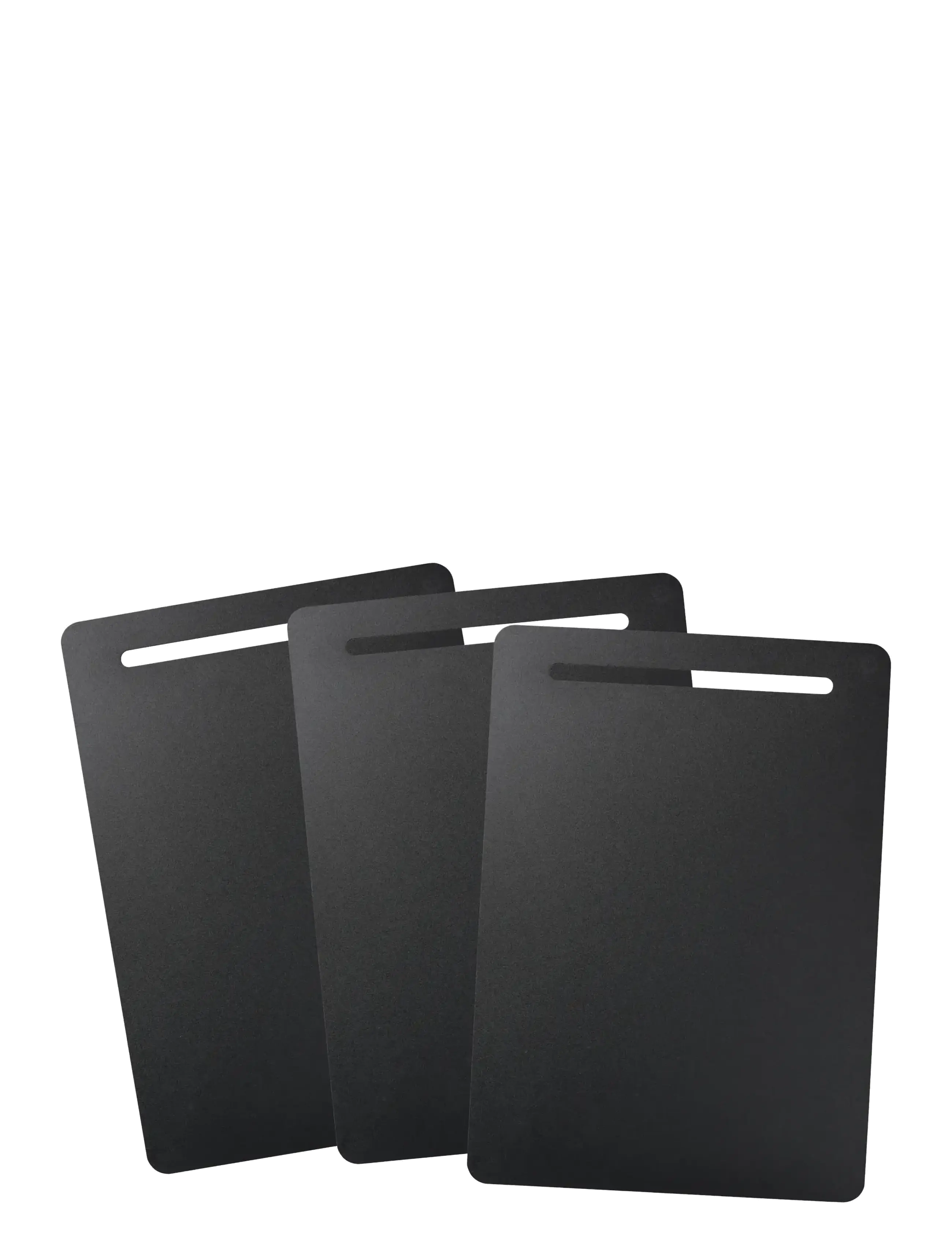 FISKARS Ff Plastskærebræt, 3 Stk. Schwarz - 34.6X24.6CM - Unisex