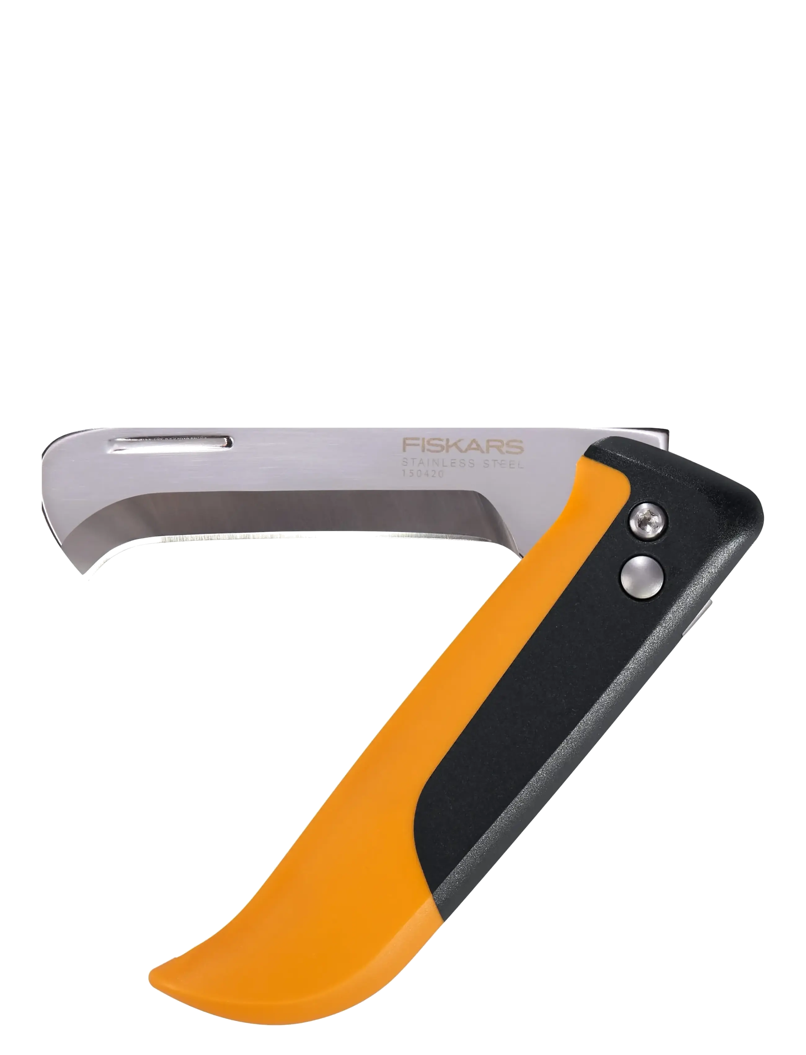 Fiskars - X-series Folding produce knife K80 - sodo įrankiai - black / orange - 2