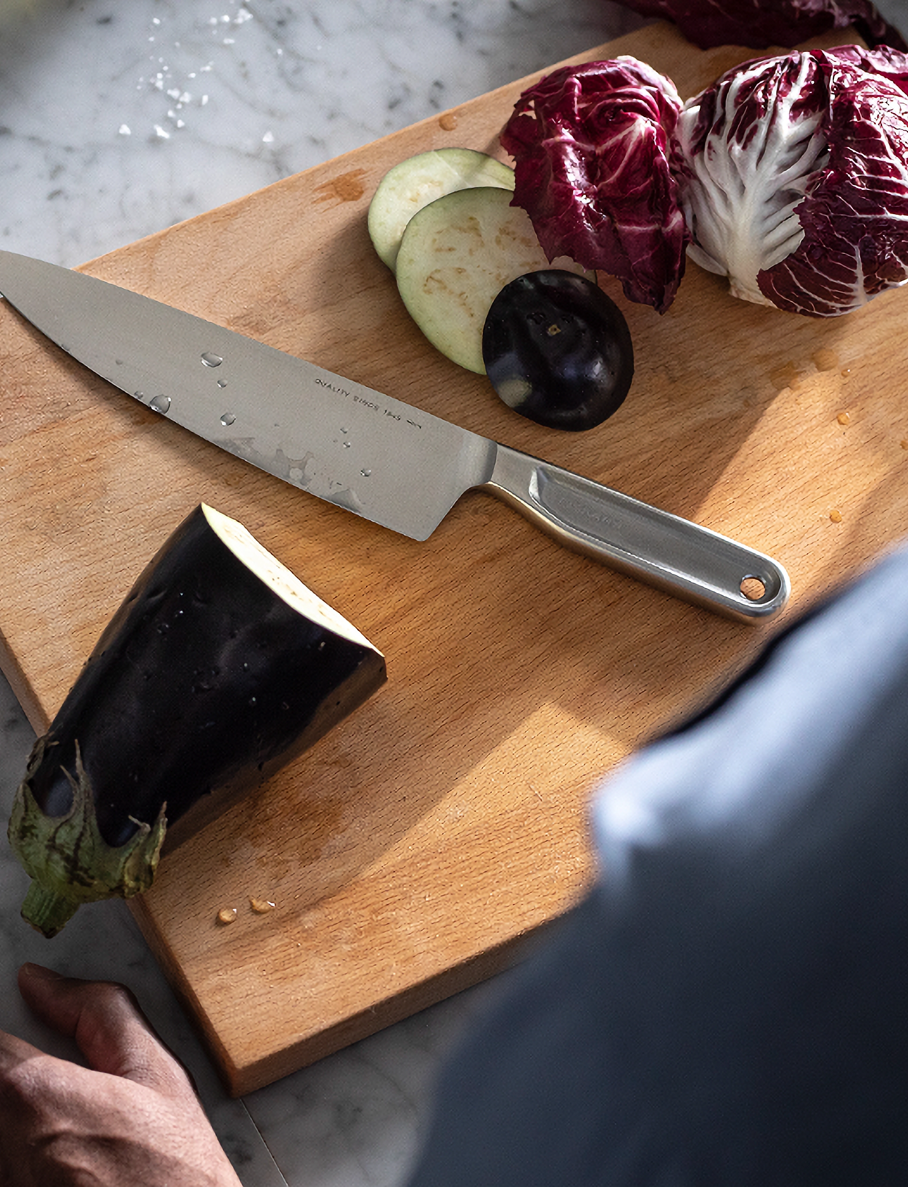 Fiskars All Steel Kokkekniv 20 cm, L:20 cm, Silver, Knive Og Tilbehør > Kokkeknive, Unisex