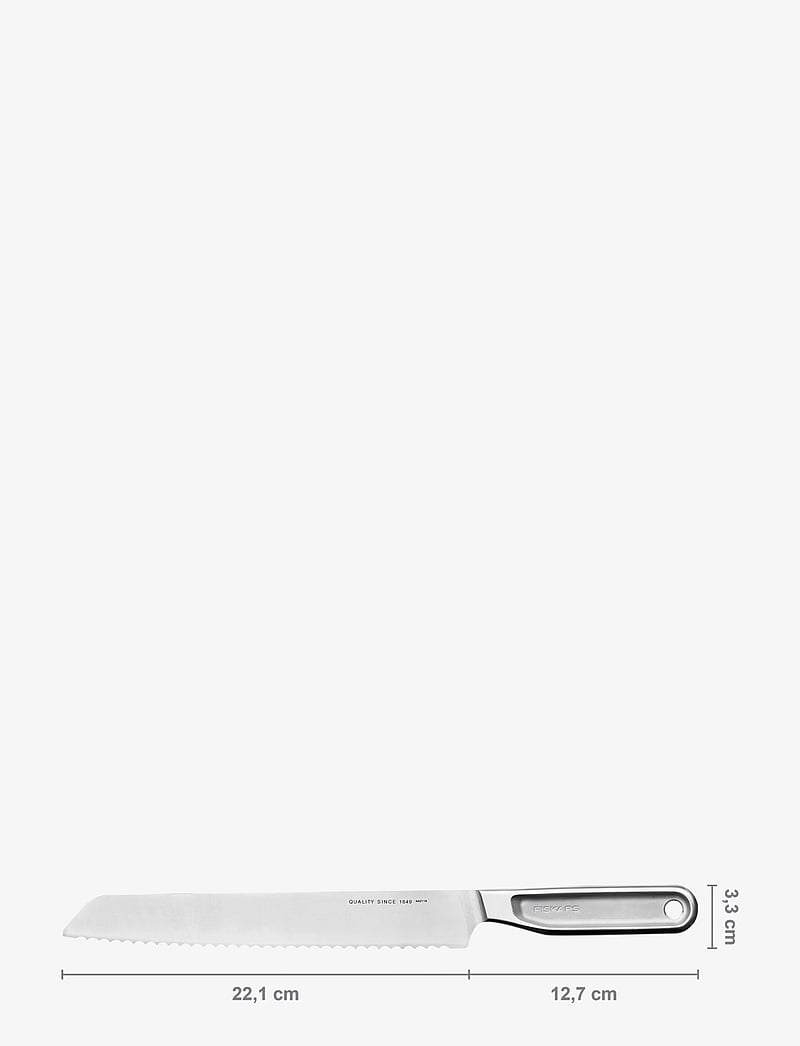 Fiskars - All steel bread knife 22 cm - brotmesser - stainless steel - 1