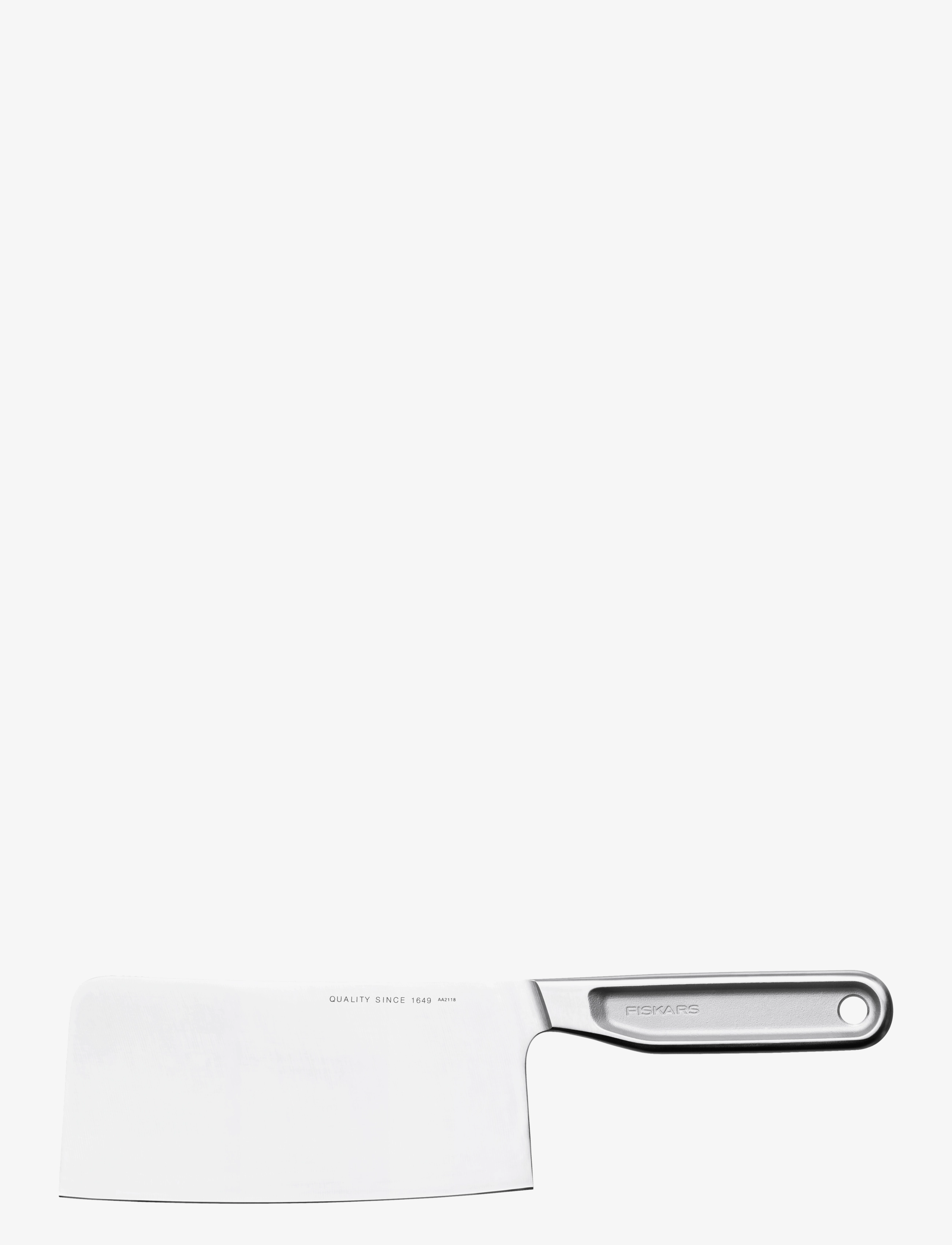 FISKARS All Steel Hakkniv 16 Cm Silber - L:16CM - Unisex