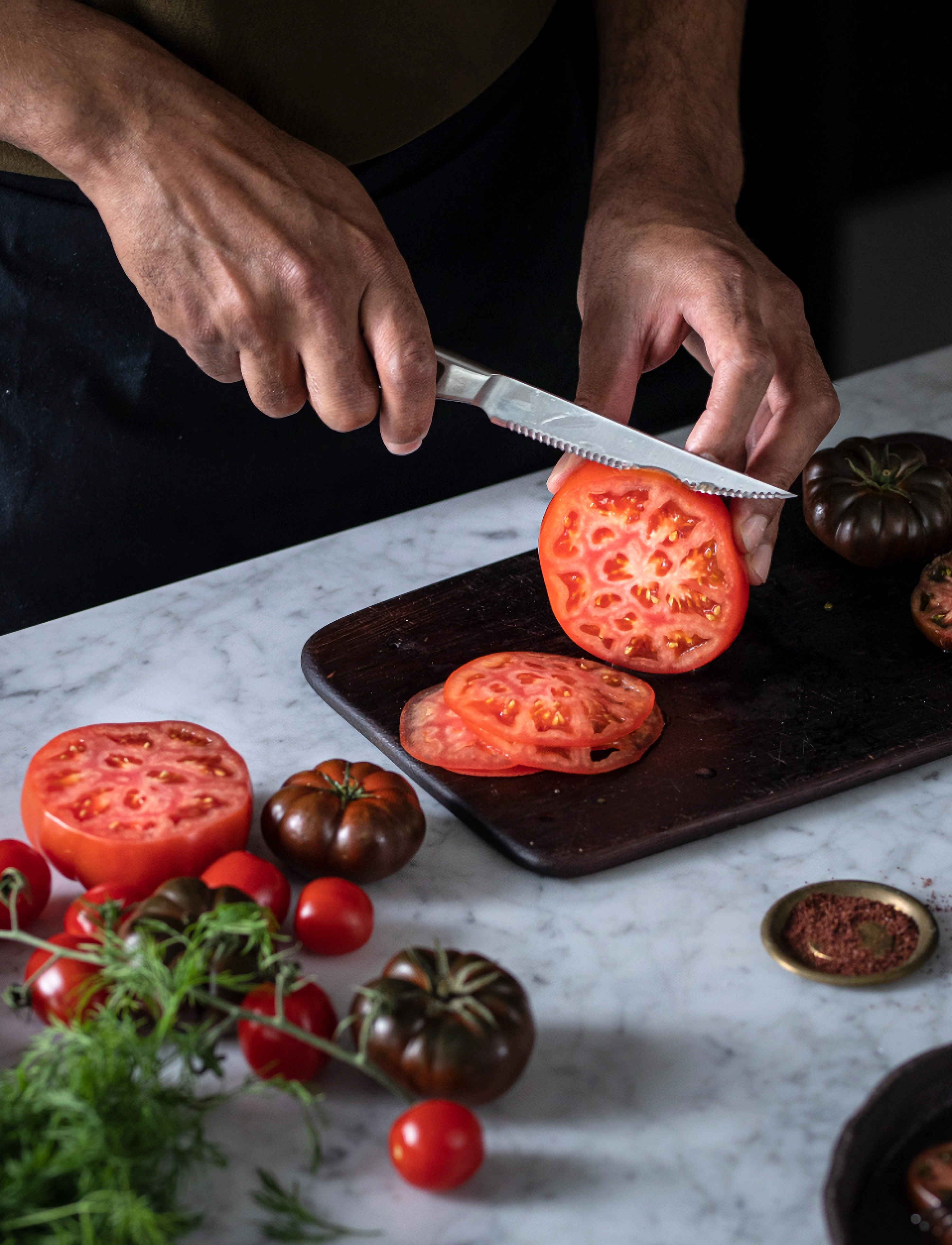Fiskars All Steel Tomatkniv 12 Cm, L12 cm, Knives & Accessories, Silber - Vegetable Knives, Homeware