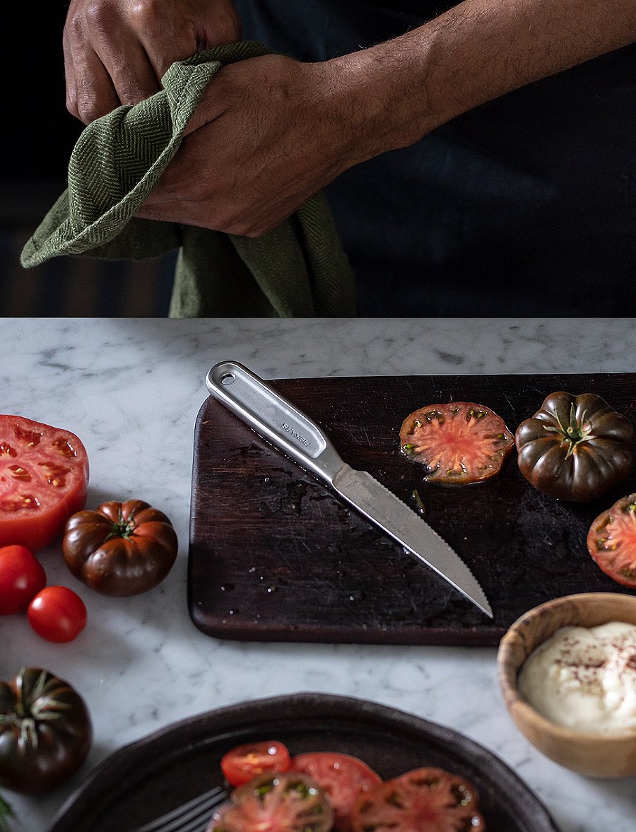 Fiskars - All steel tomato knife 12 cm - gemüsemesser - stainless steel - 5