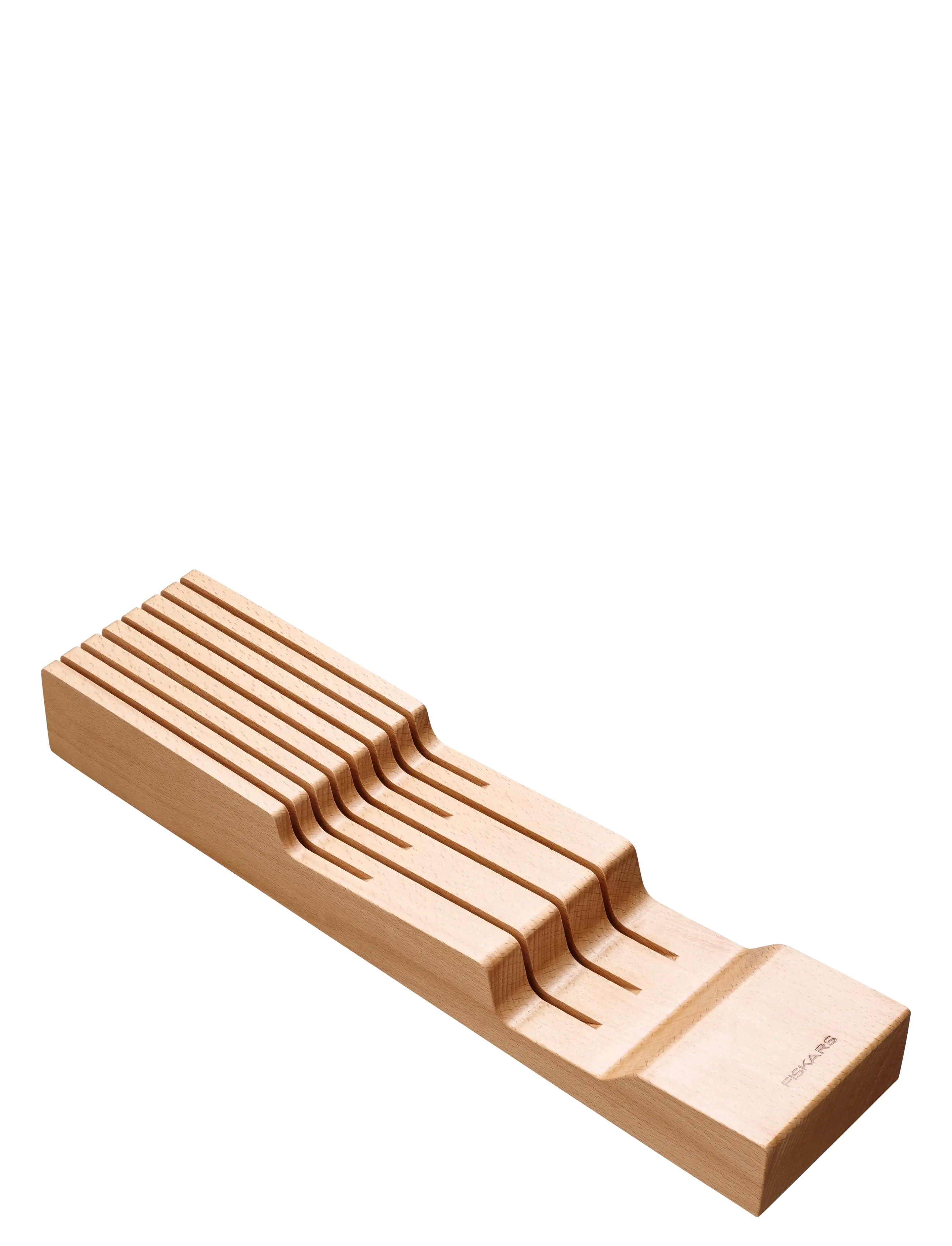 Fiskars Wooden Drawer Knife Block Fsc - Beige - 42X10X5.5CM