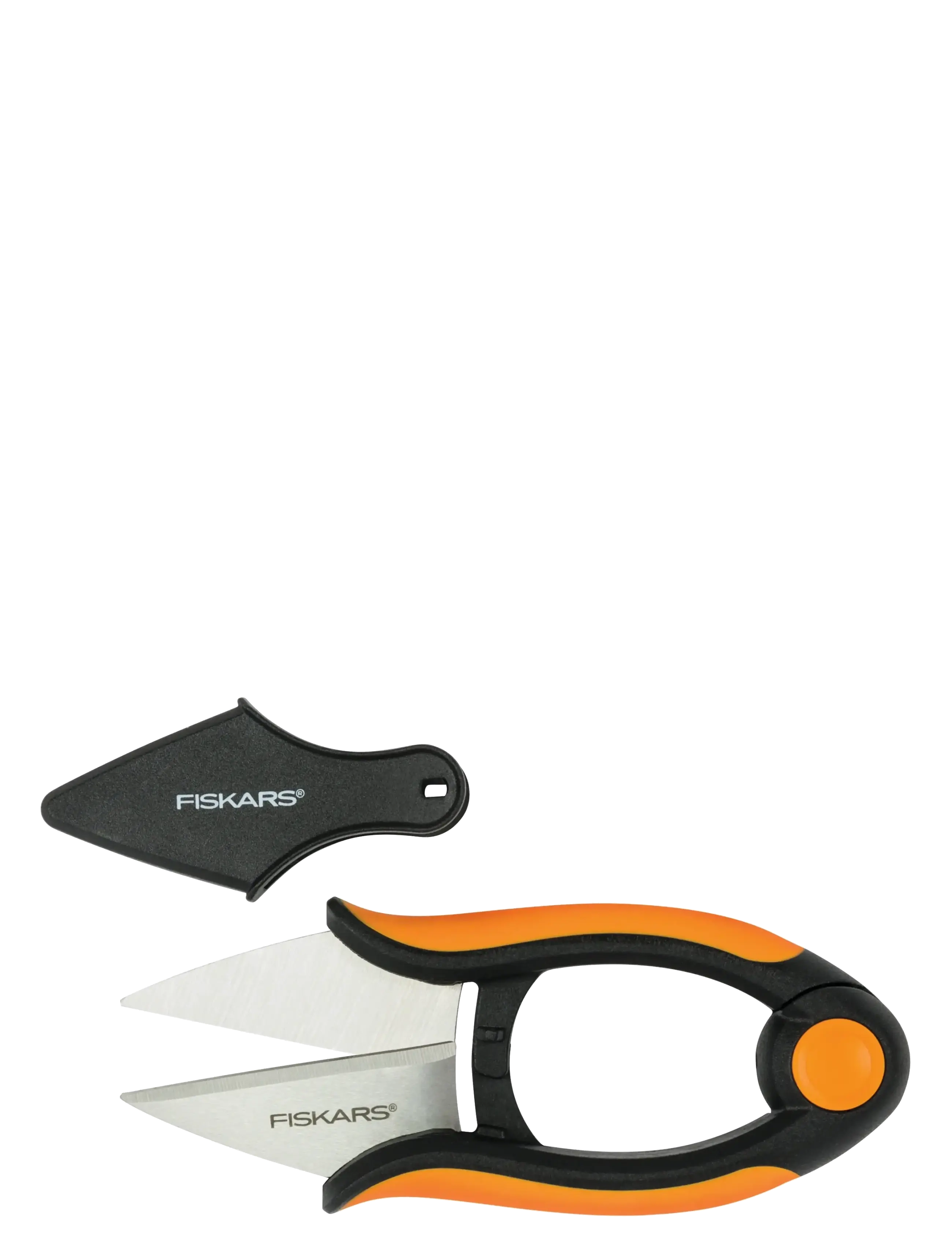 Fiskars - Solid herb snip SP220 - black / orange - 1