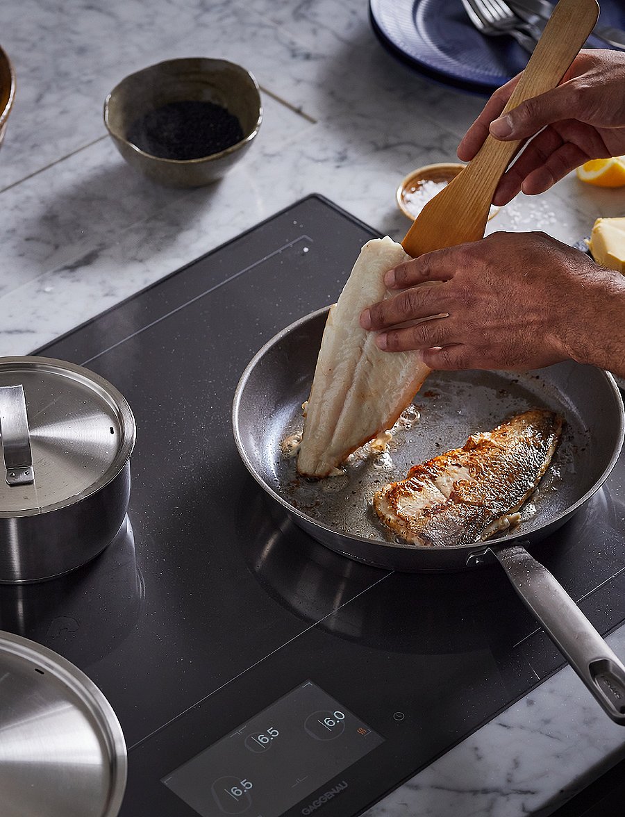 Fiskars - All steel frying pan 28 cm - praepannid ja pannid - steel - 5