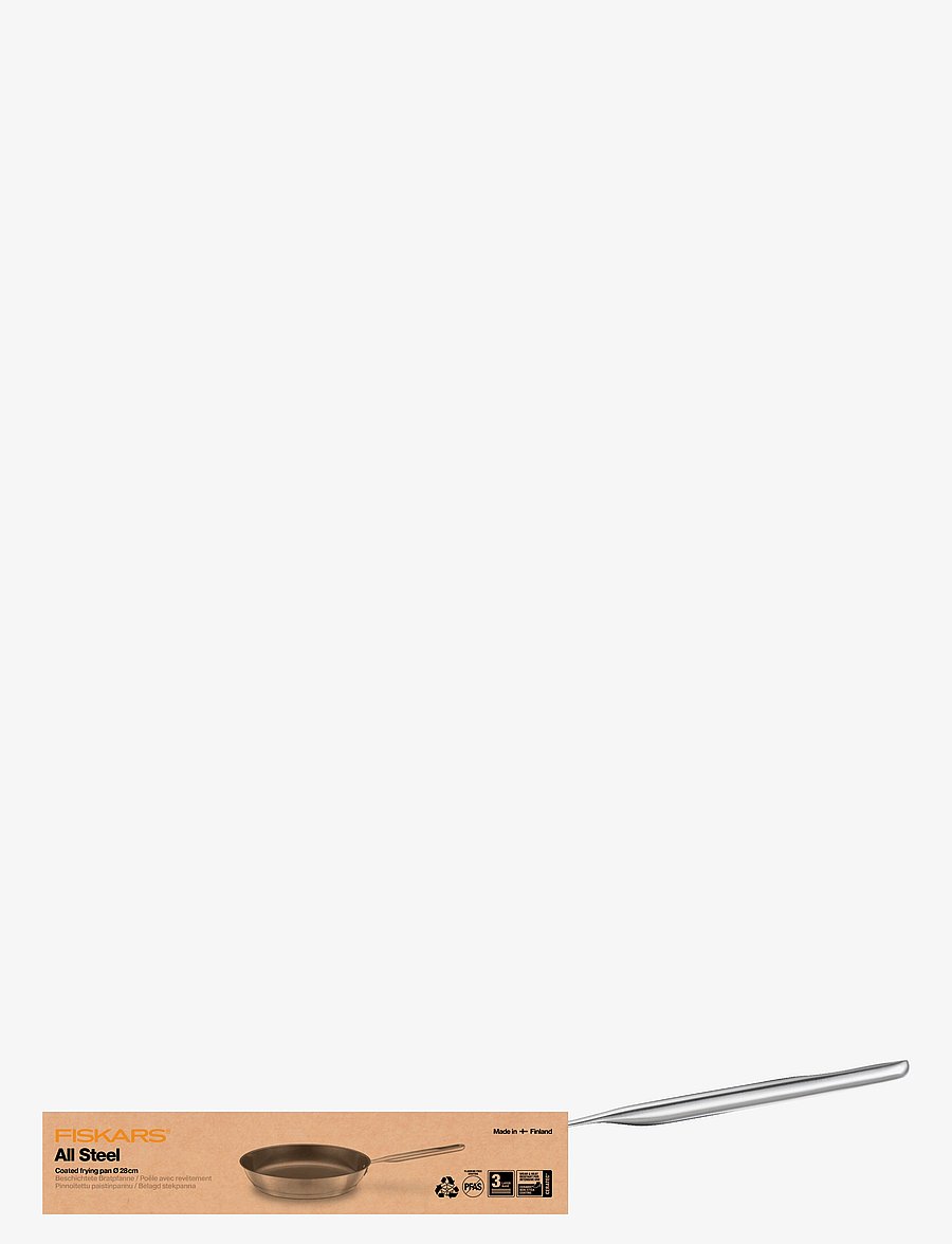 Fiskars - All steel frying pan 28 cm - praepannid ja pannid - steel - 3