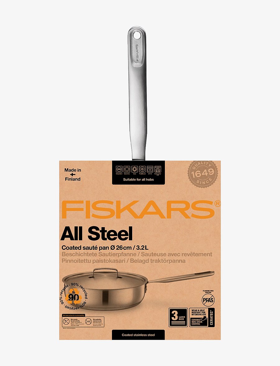 Fiskars - All steel tractor pan 26 cm - nach preis einkaufen - steel - 5