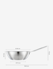 Fiskars - All Steel wok 28 cm - wokpannor - steel - 2