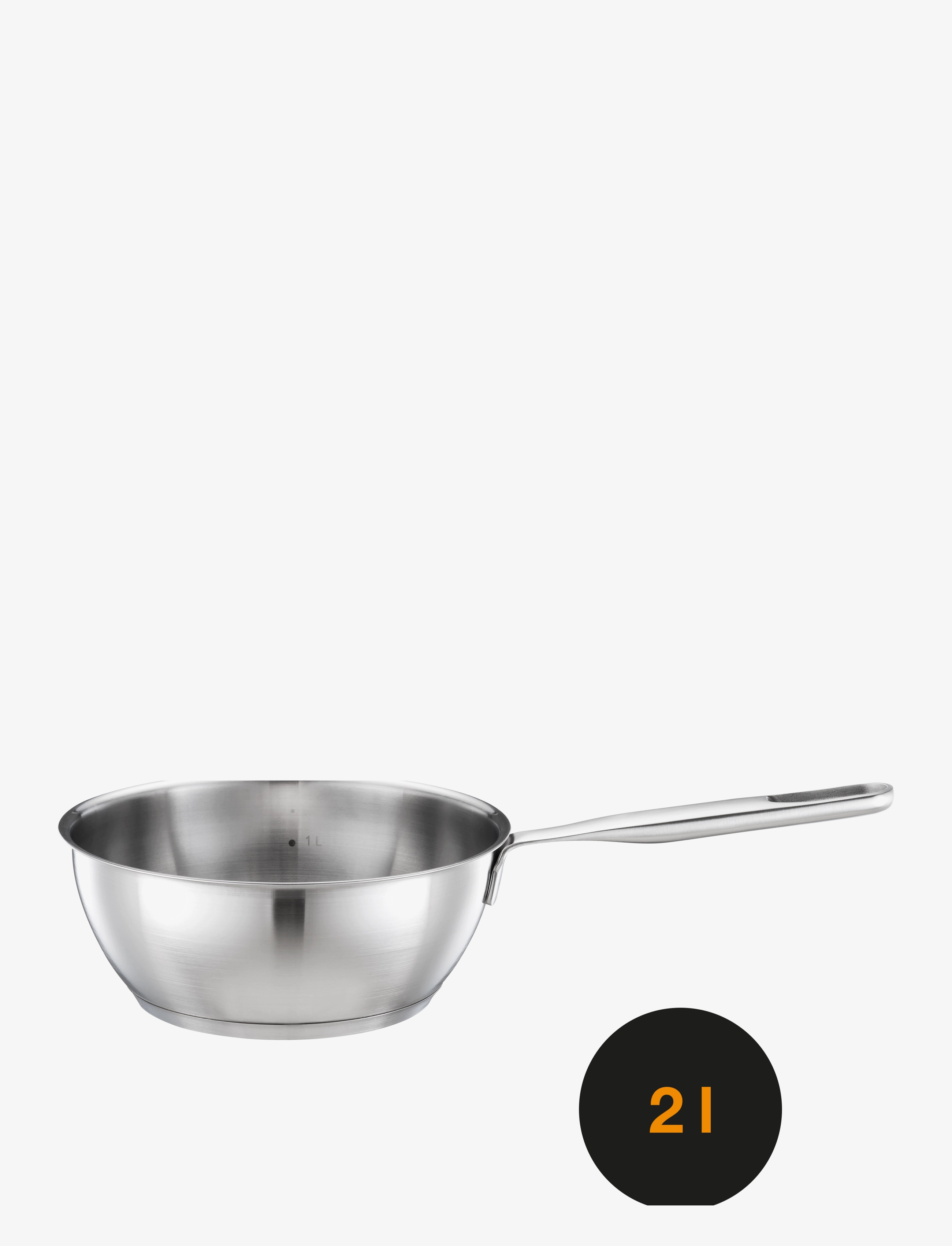 FISKARS All Steel Sautépande 2L Silber - 2 L - Unisex