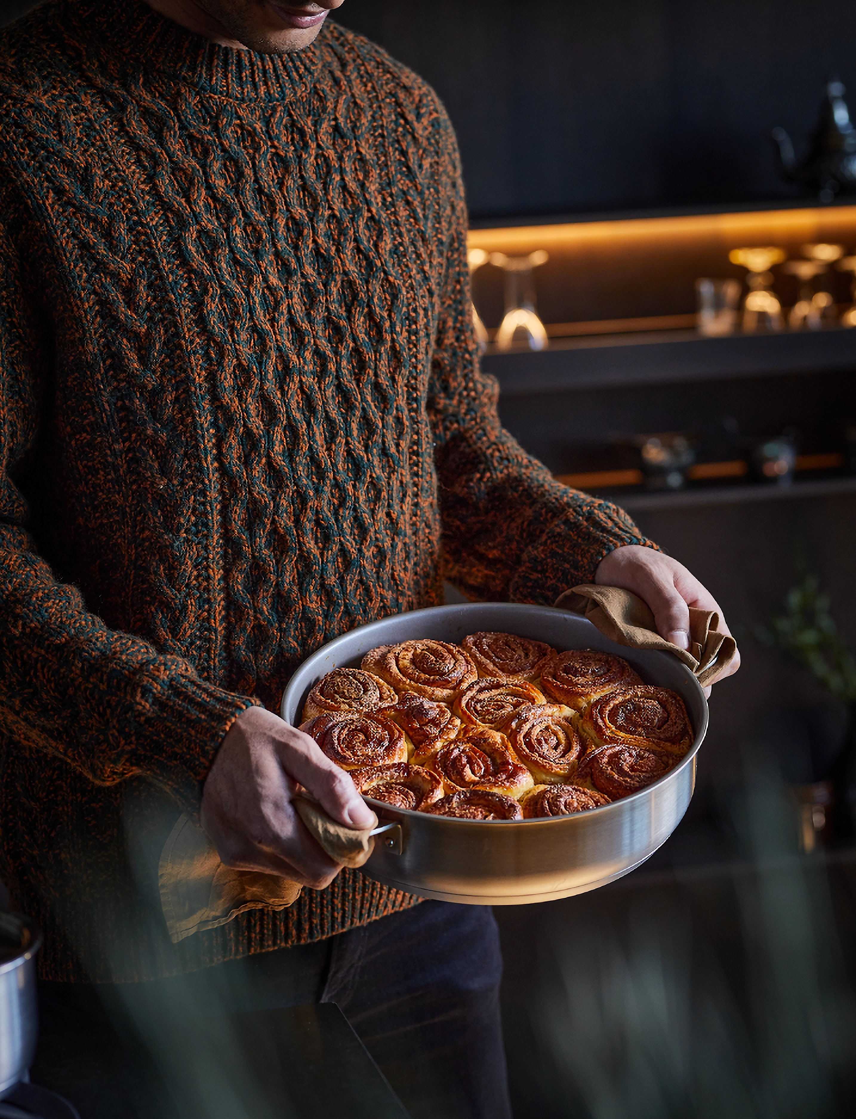 Fiskars All steel oven pan 28 cm - Fête des pères - STEEL / silver