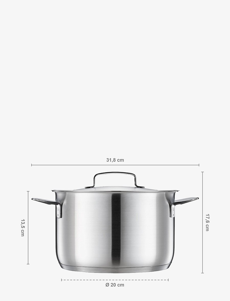 Fiskars - All steel stew 5.0L - auflaufformen - steel - 5