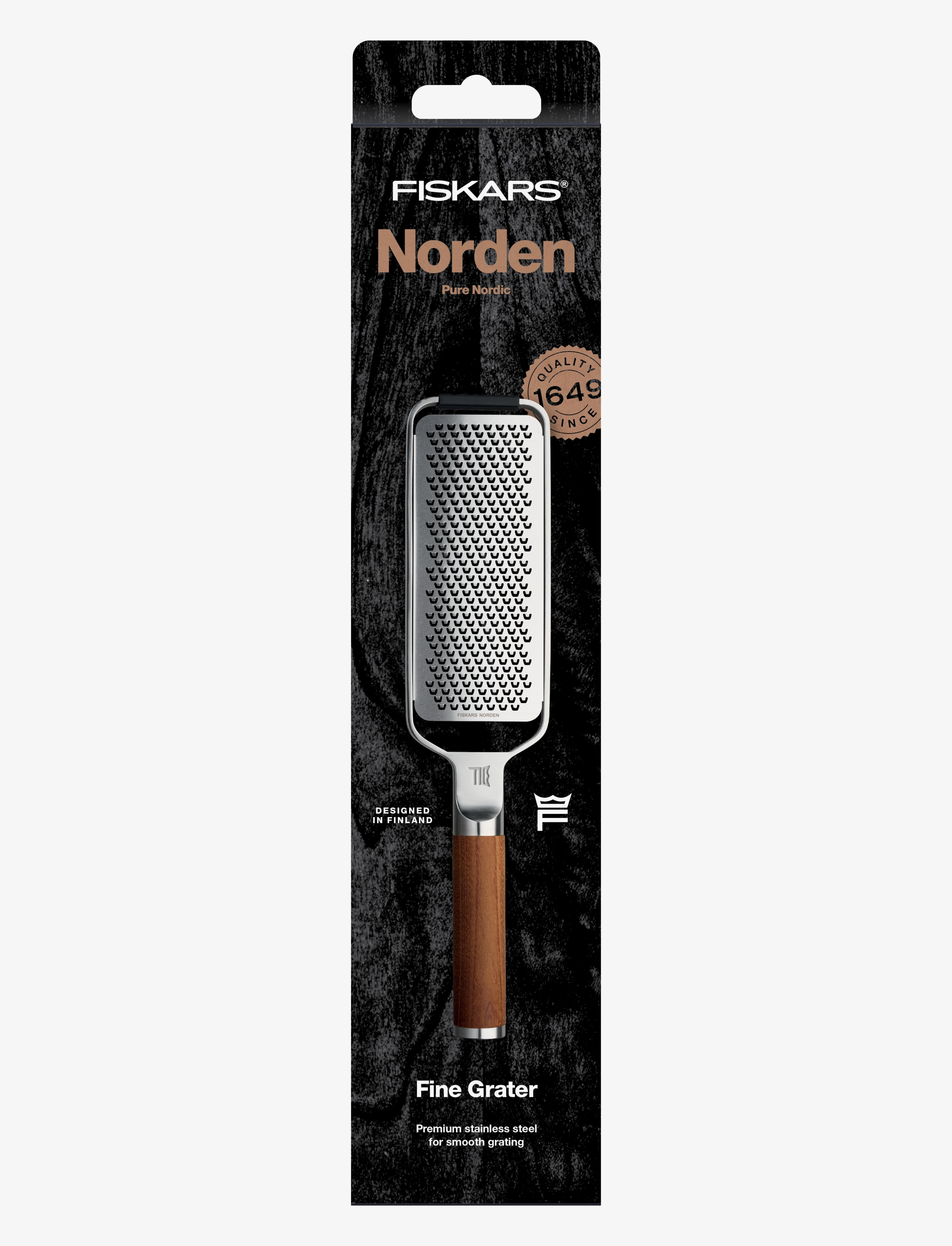 Fiskars - Norden Grater Fine - najniższe ceny - natural - 3