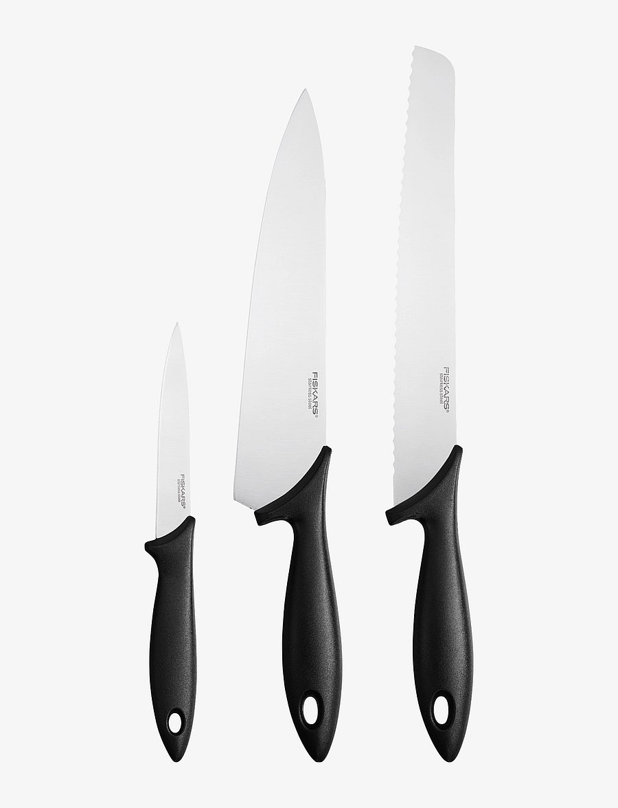 Fiskars - Essential Starter set 3pcs - noakomplektid - black - 0